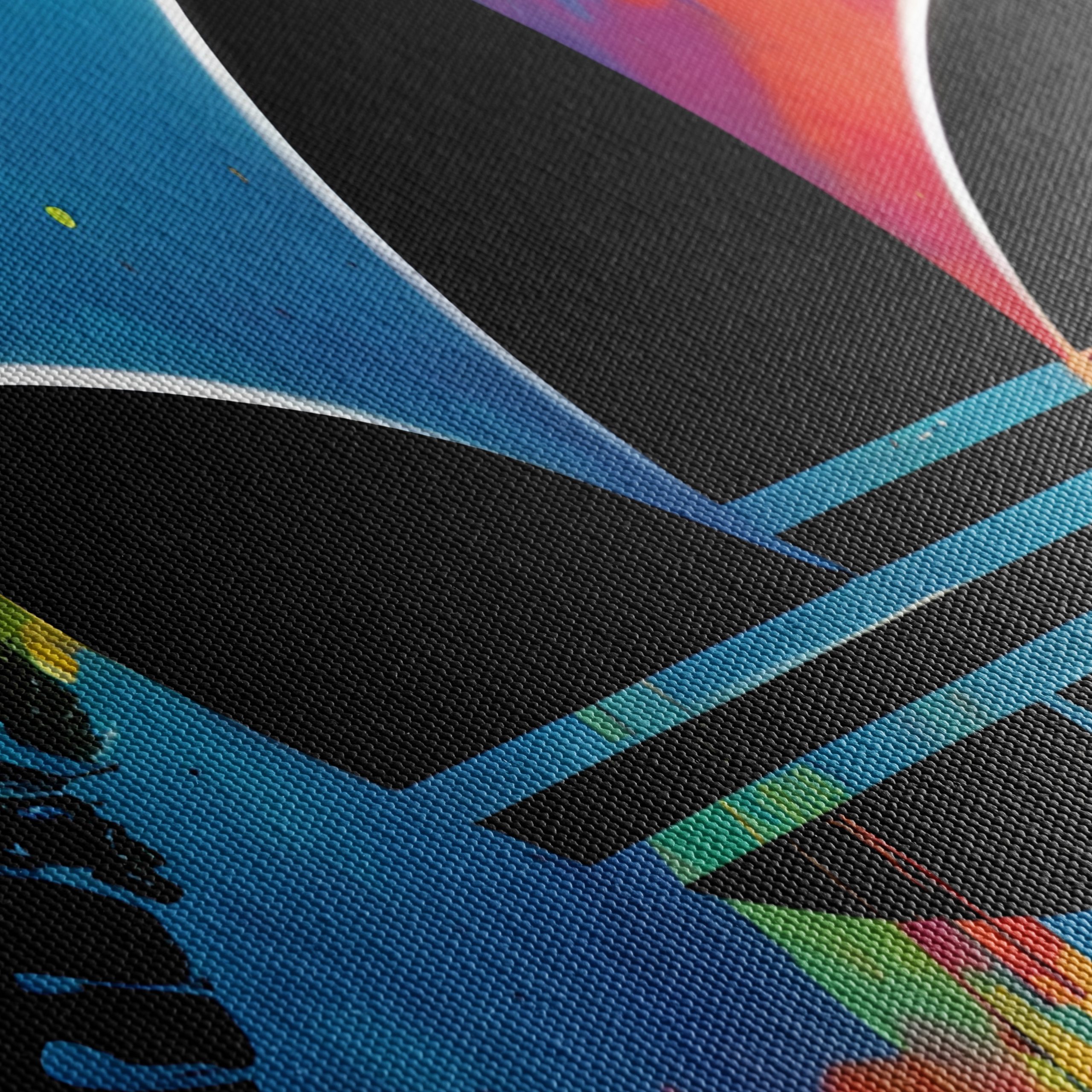 Adidas Logo Art with Color Splash - Image 5