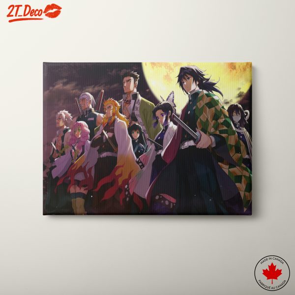 Demon Slayer Character Ensemble Art