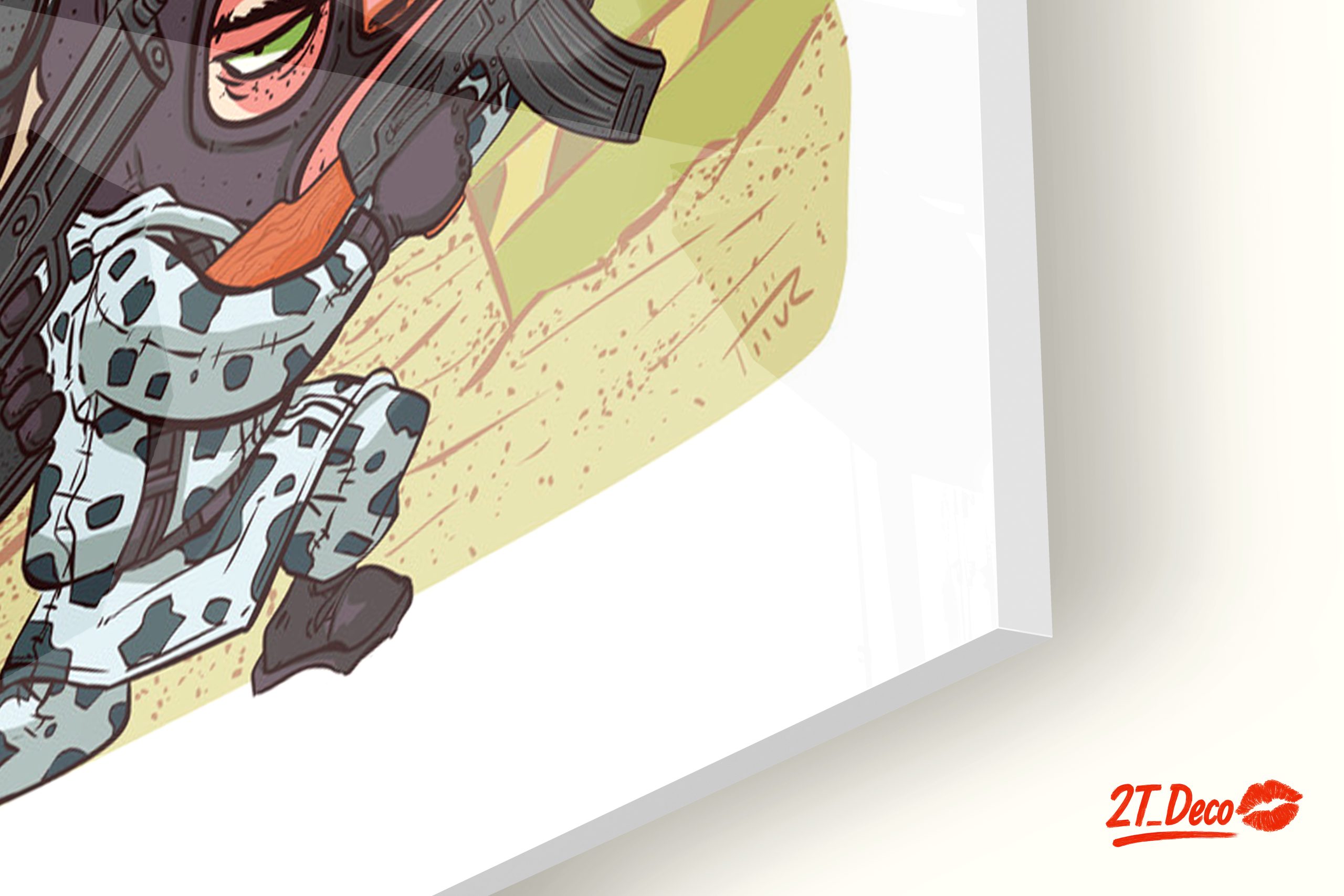 Colorful Cartoon Action Figures in Dynamic Poses - Image 9