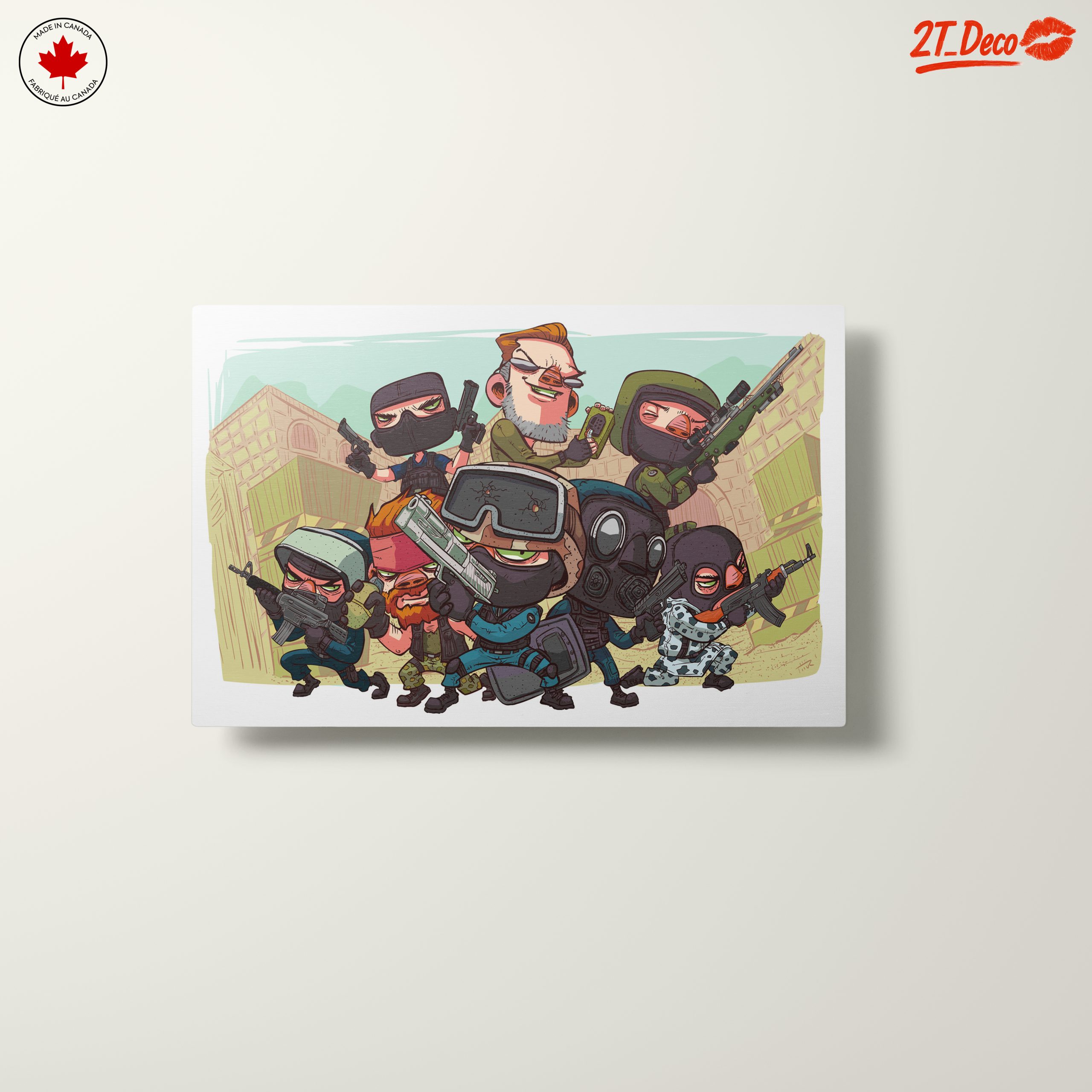 Colorful Cartoon Action Figures in Dynamic Poses - Image 10