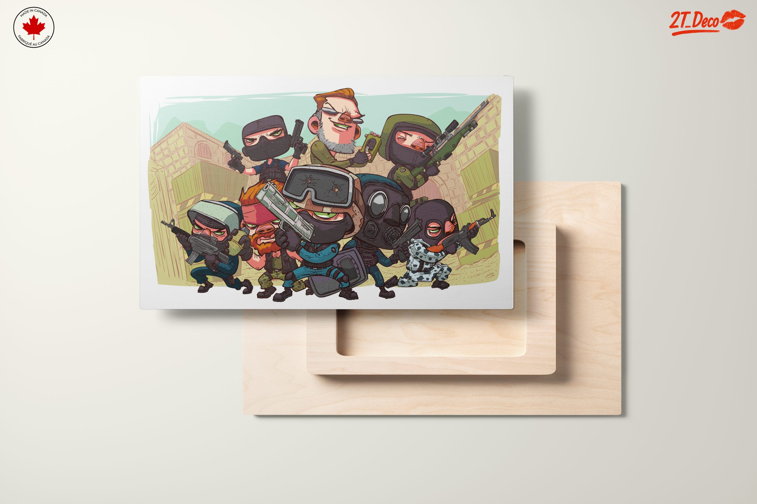 Colorful Cartoon Action Figures in Dynamic Poses - Image 11