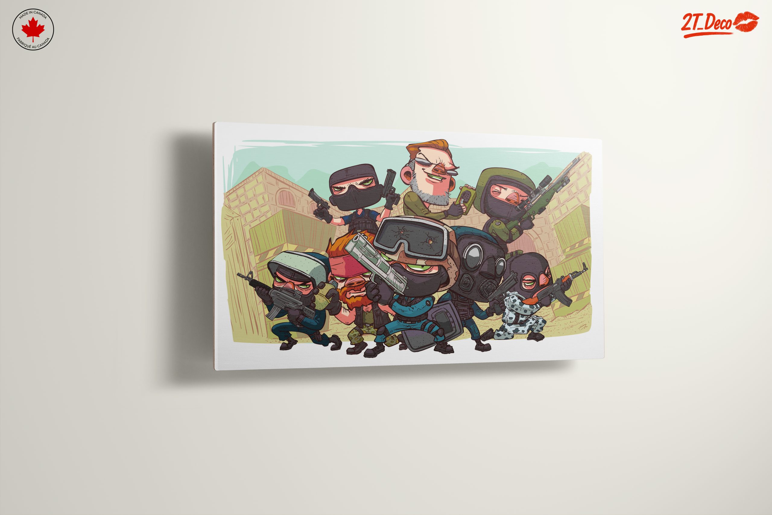 Colorful Cartoon Action Figures in Dynamic Poses - Image 13