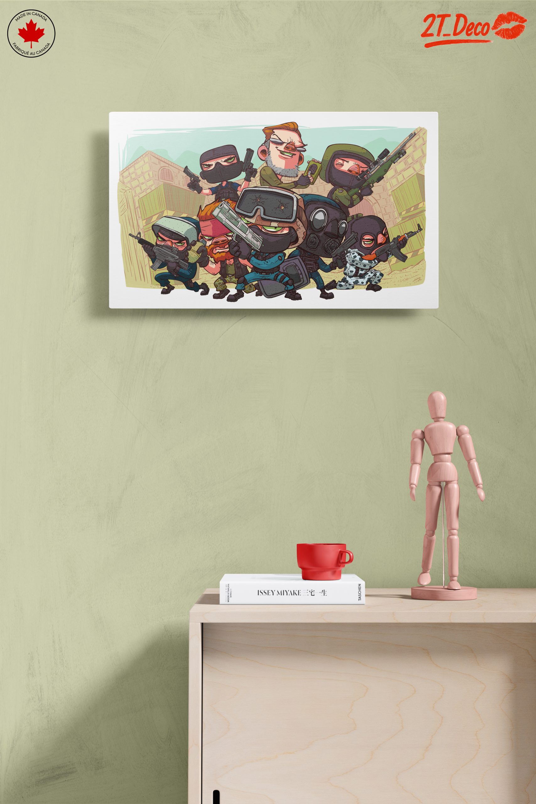 Colorful Cartoon Action Figures in Dynamic Poses - Image 14