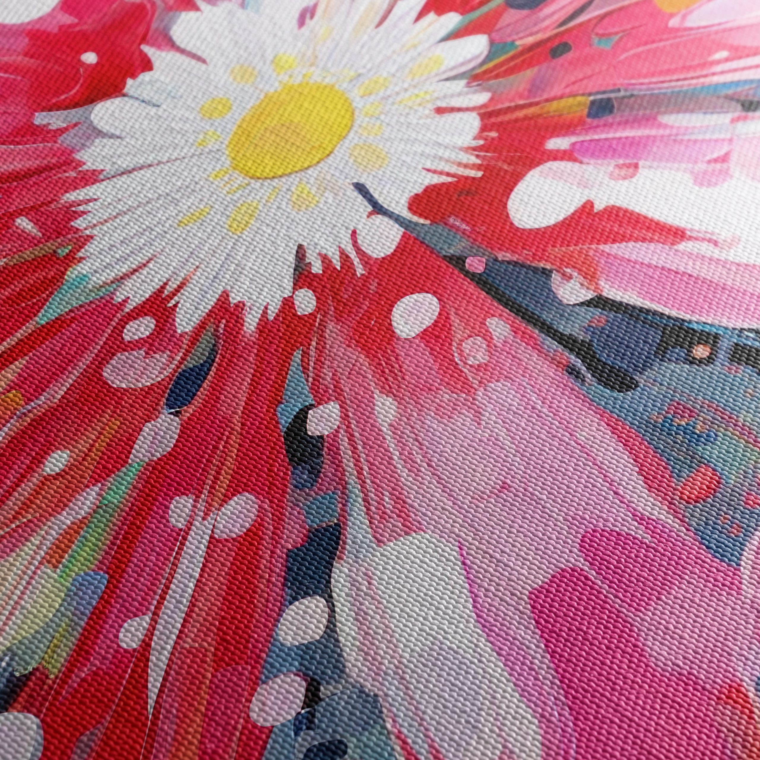 Vibrant Floral Abstract Art 3 - Image 5