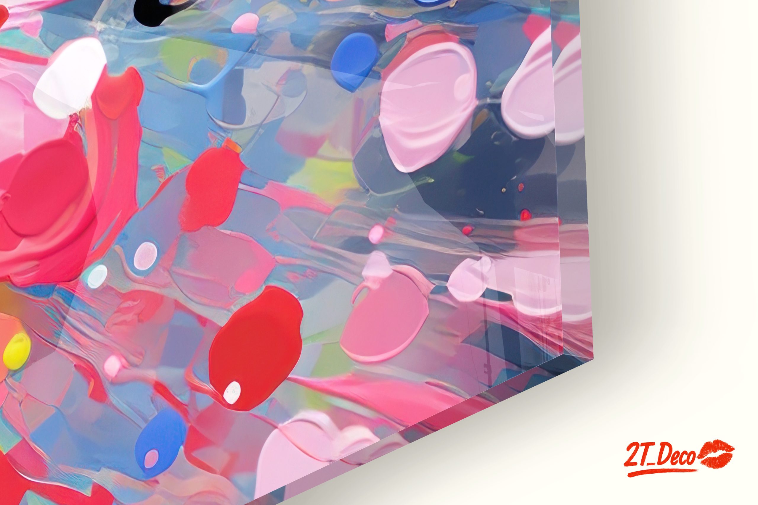 Vibrant Floral Abstract Art 3 - Image 9