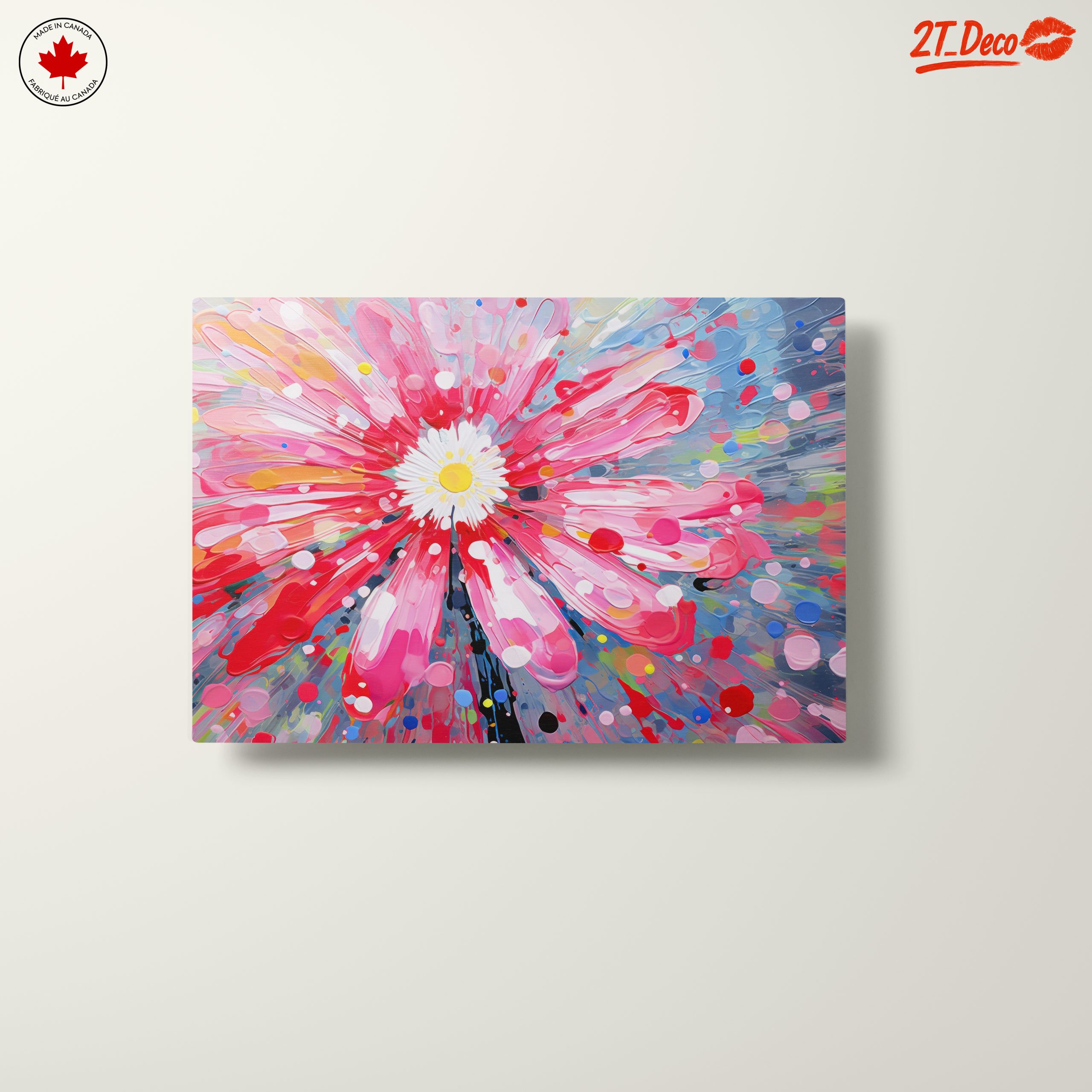 Vibrant Floral Abstract Art 3 - Image 10