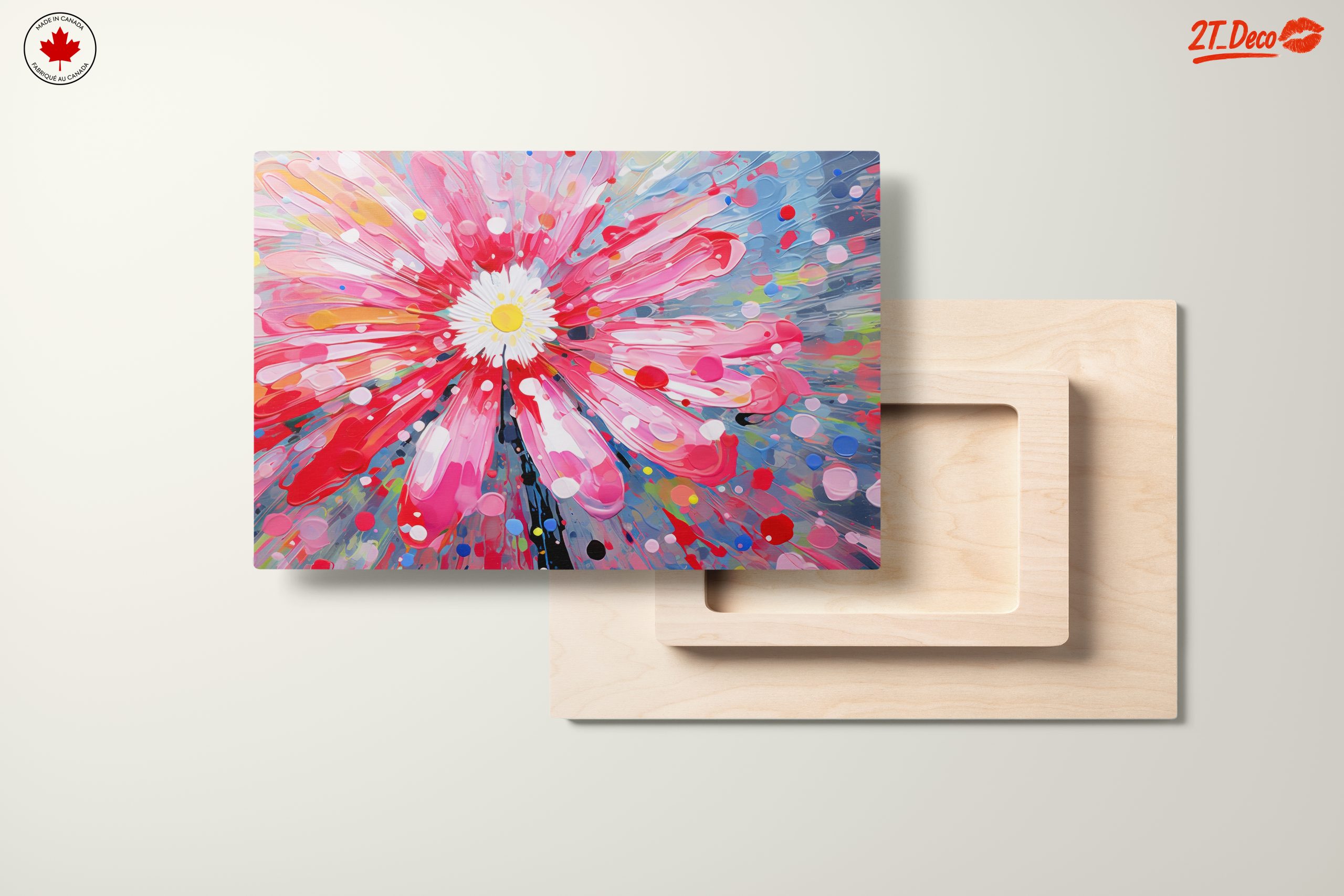 Vibrant Floral Abstract Art 3 - Image 11