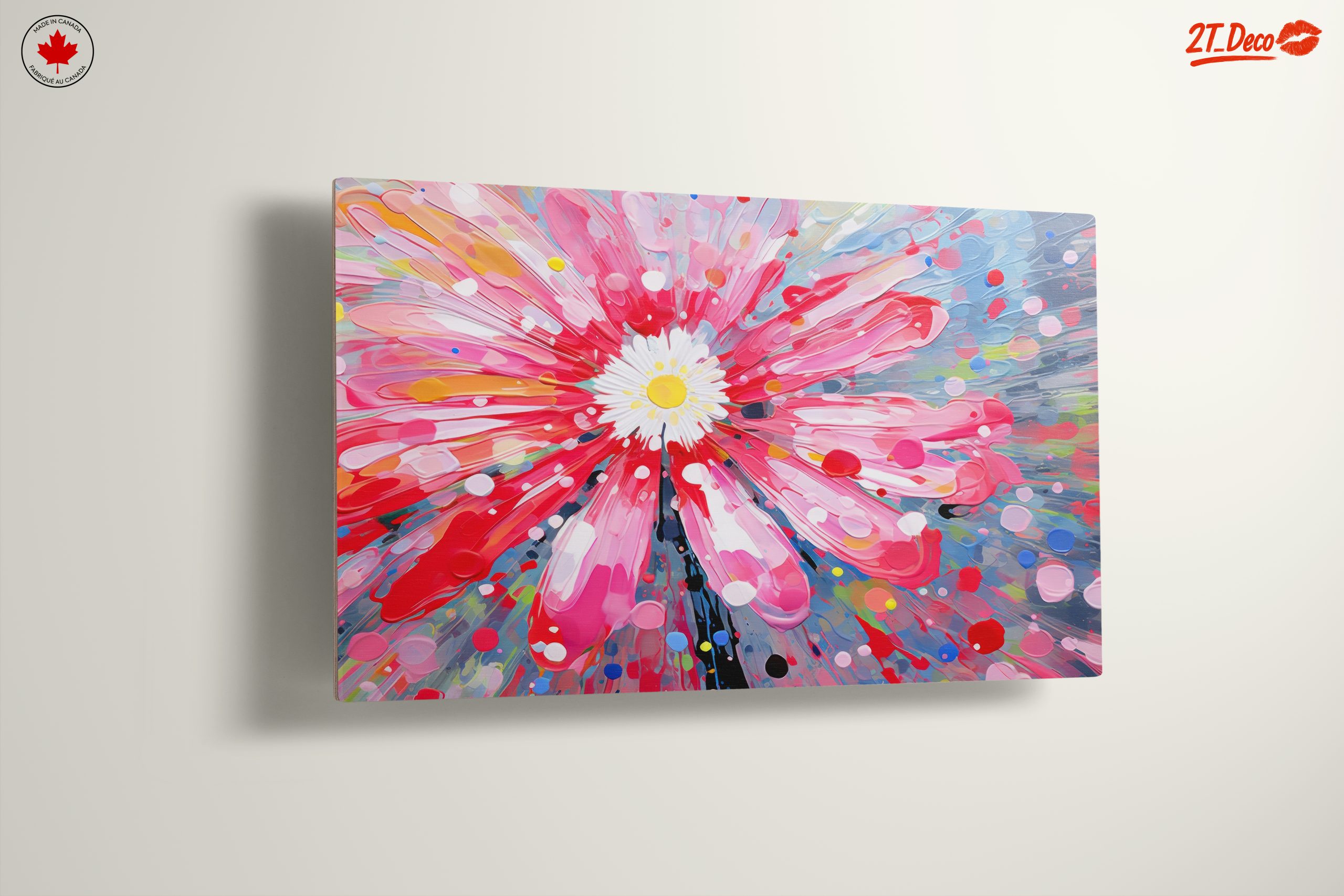 Vibrant Floral Abstract Art 3 - Image 13