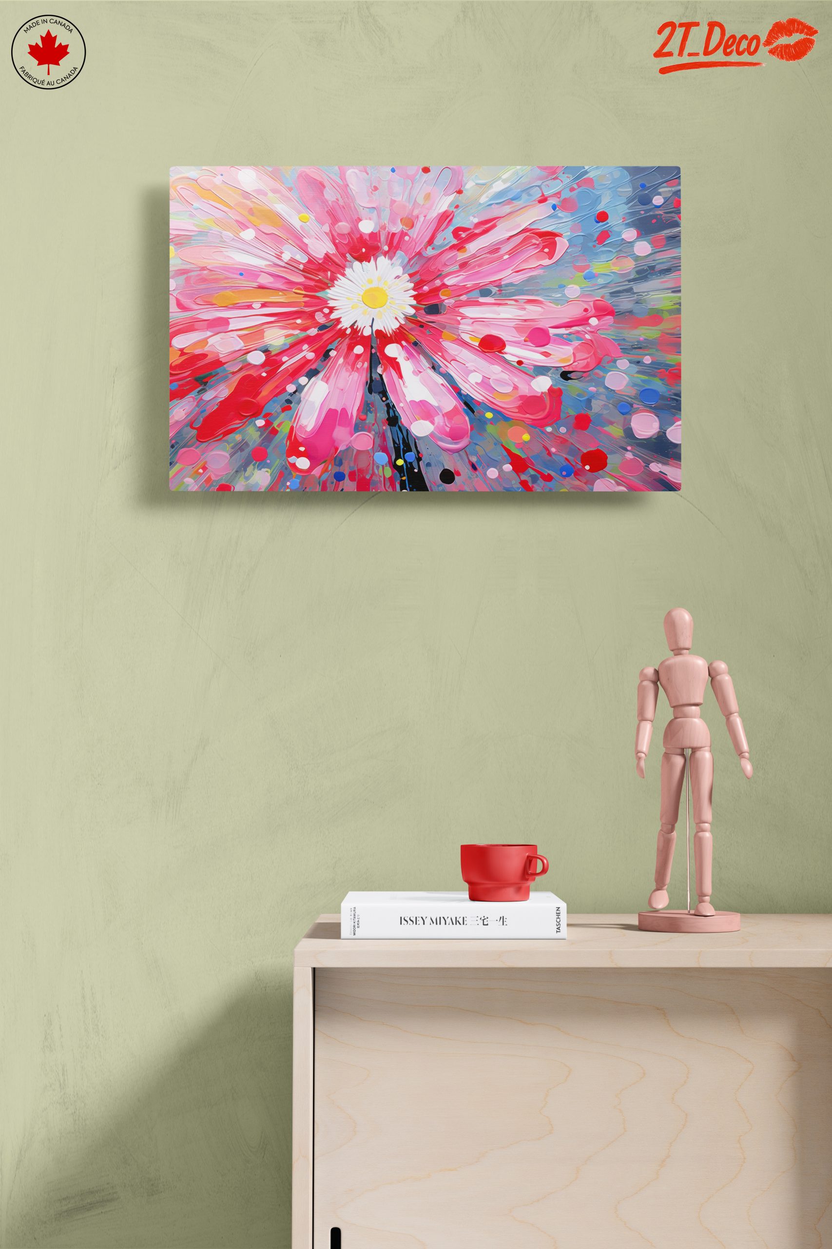 Vibrant Floral Abstract Art 3 - Image 14