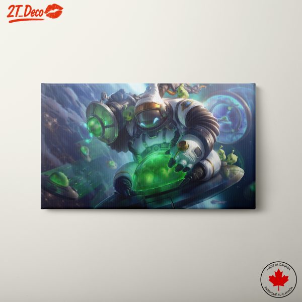Space-Themed Anime Art