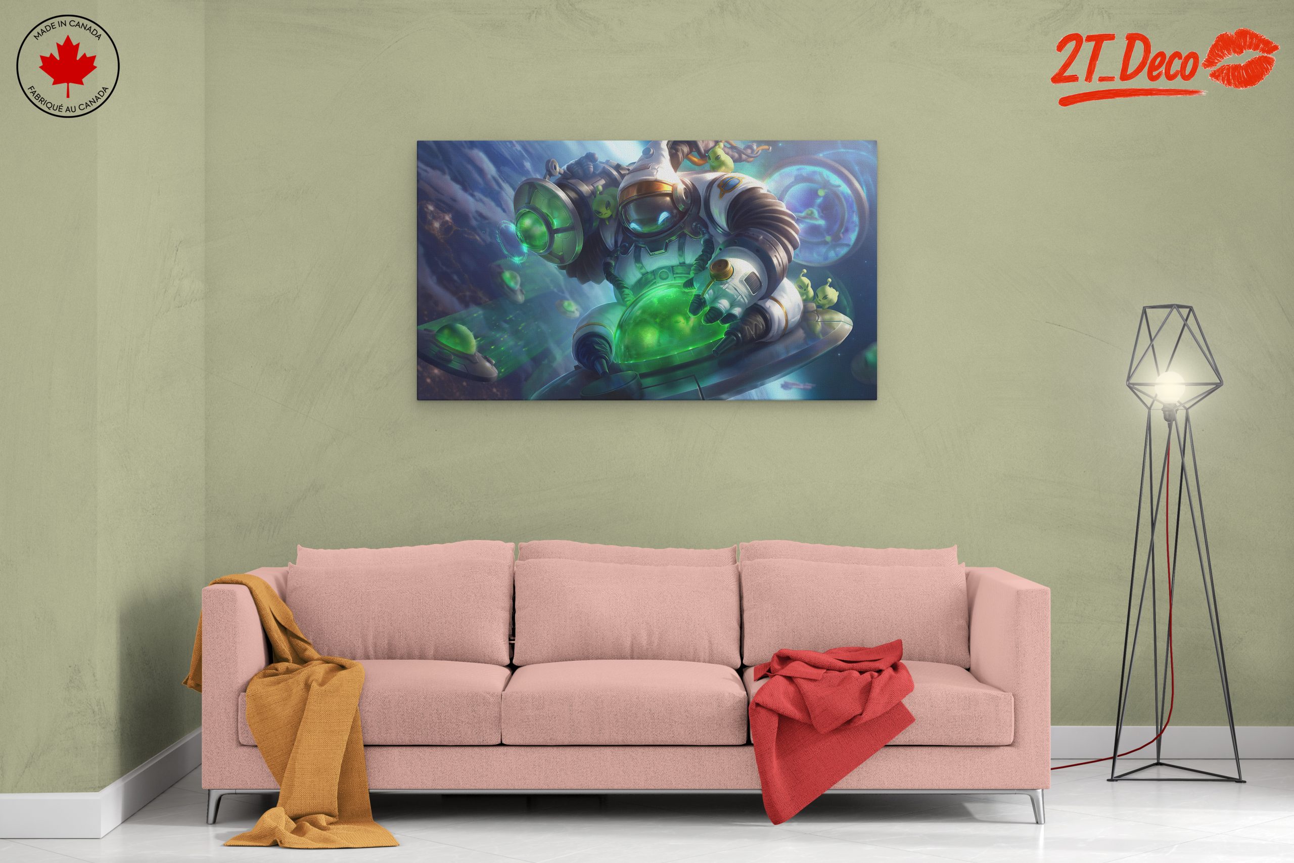 Space-Themed Anime Art - Image 2