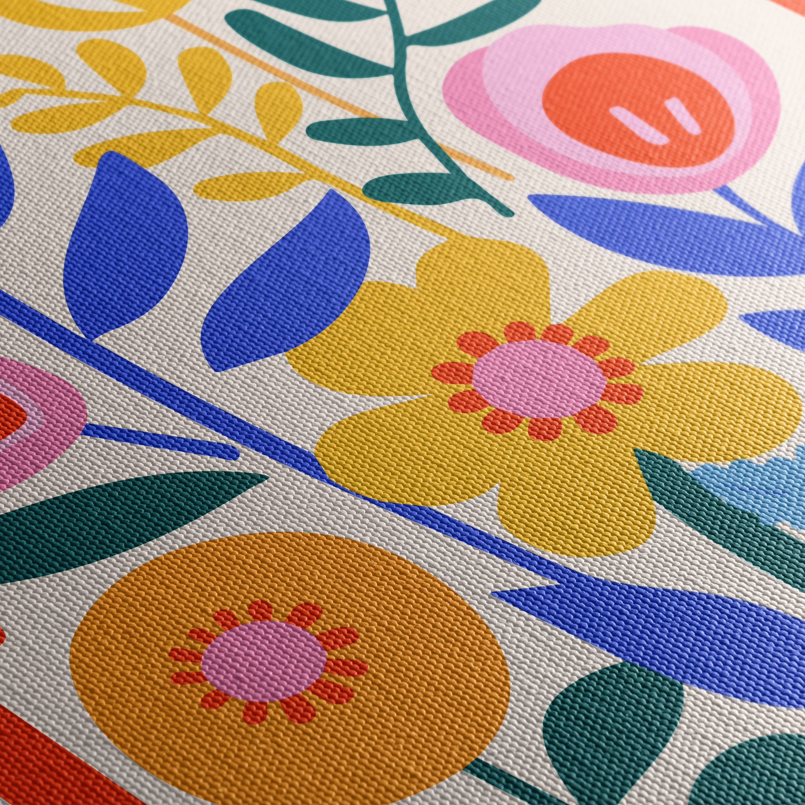 Colorful Botanical Flower Art - Image 5