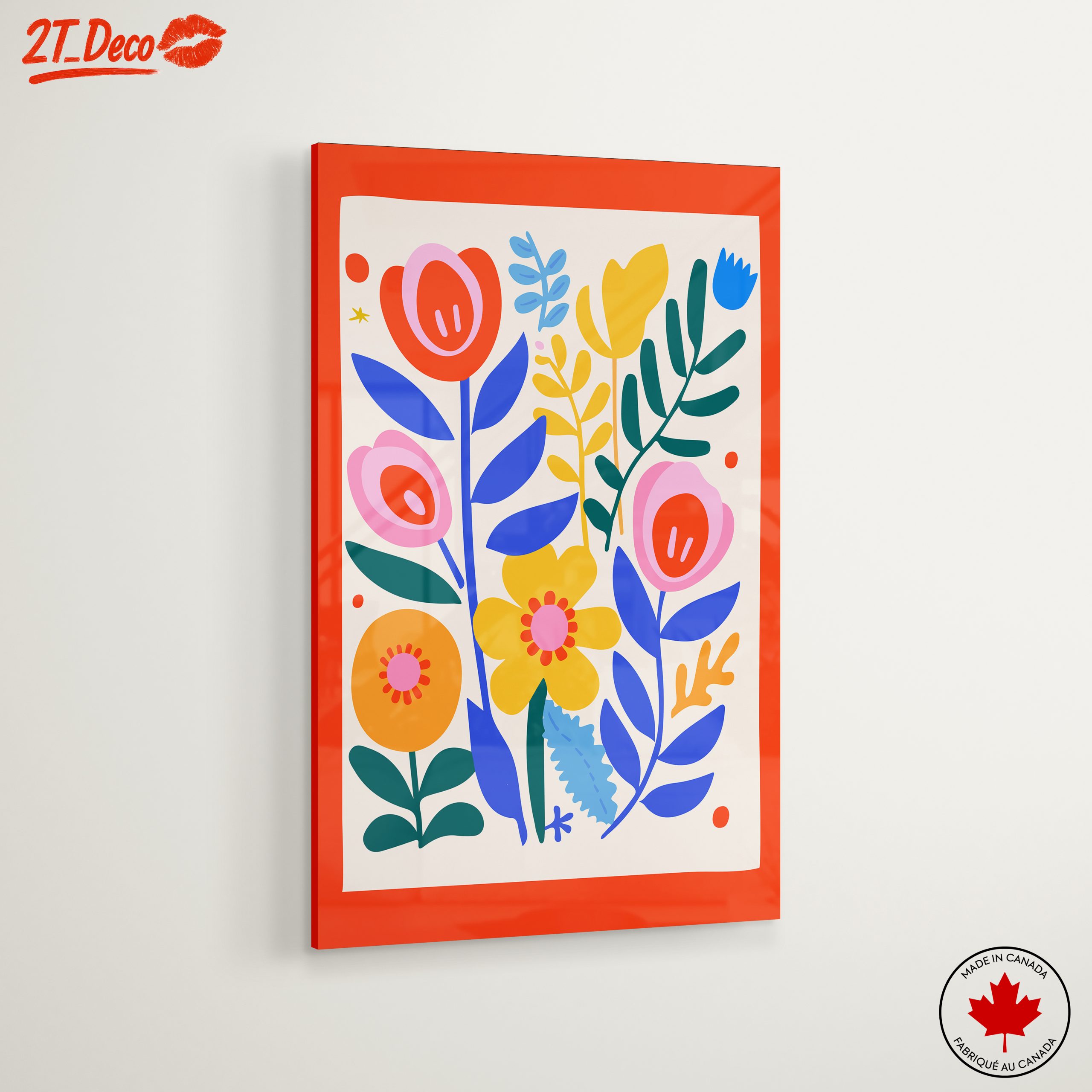Colorful Botanical Flower Art - Image 6