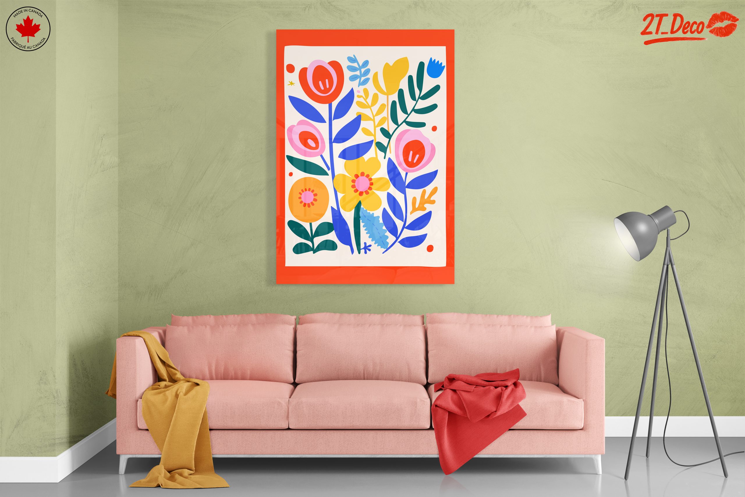 Colorful Botanical Flower Art - Image 7