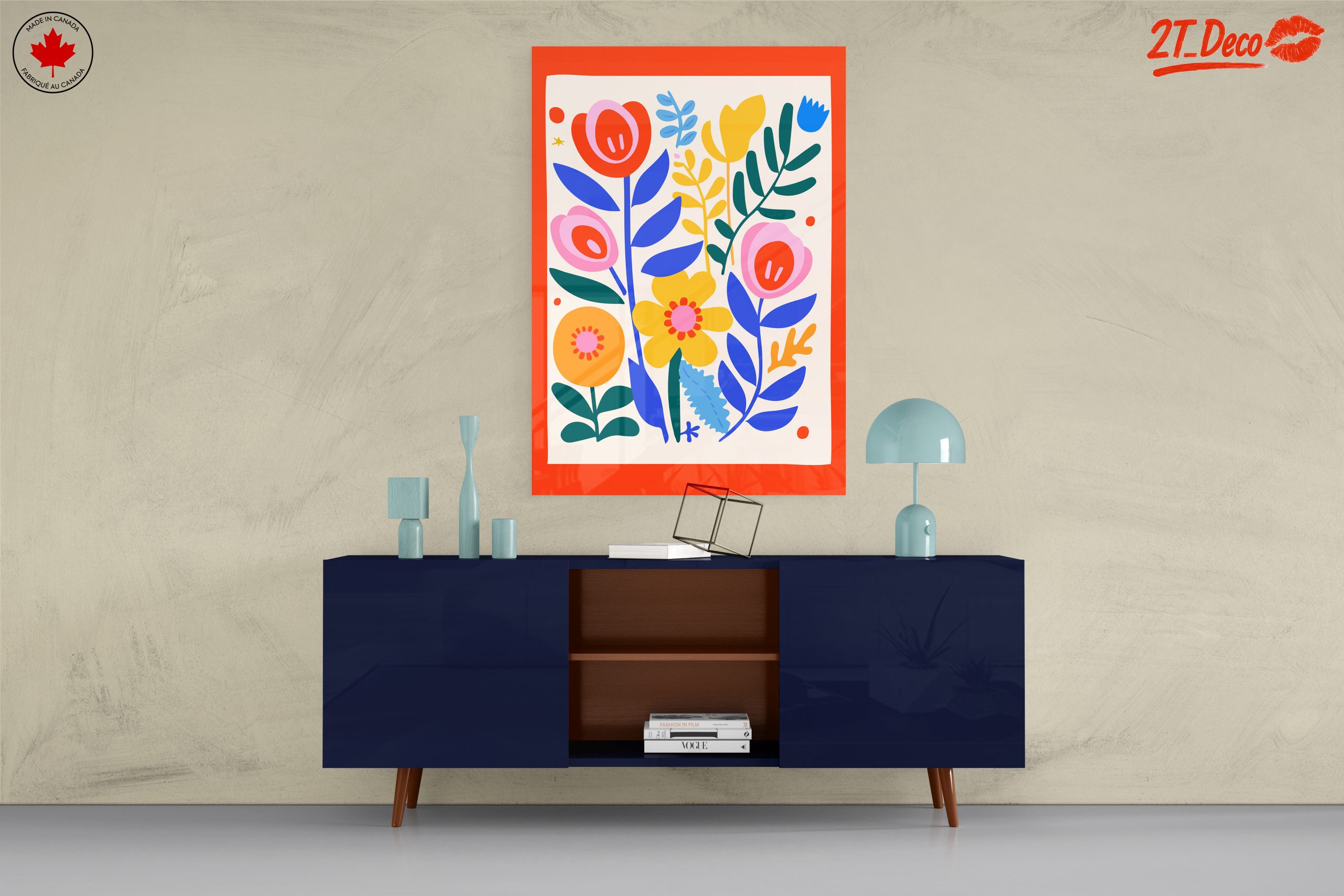 Colorful Botanical Flower Art - Image 8