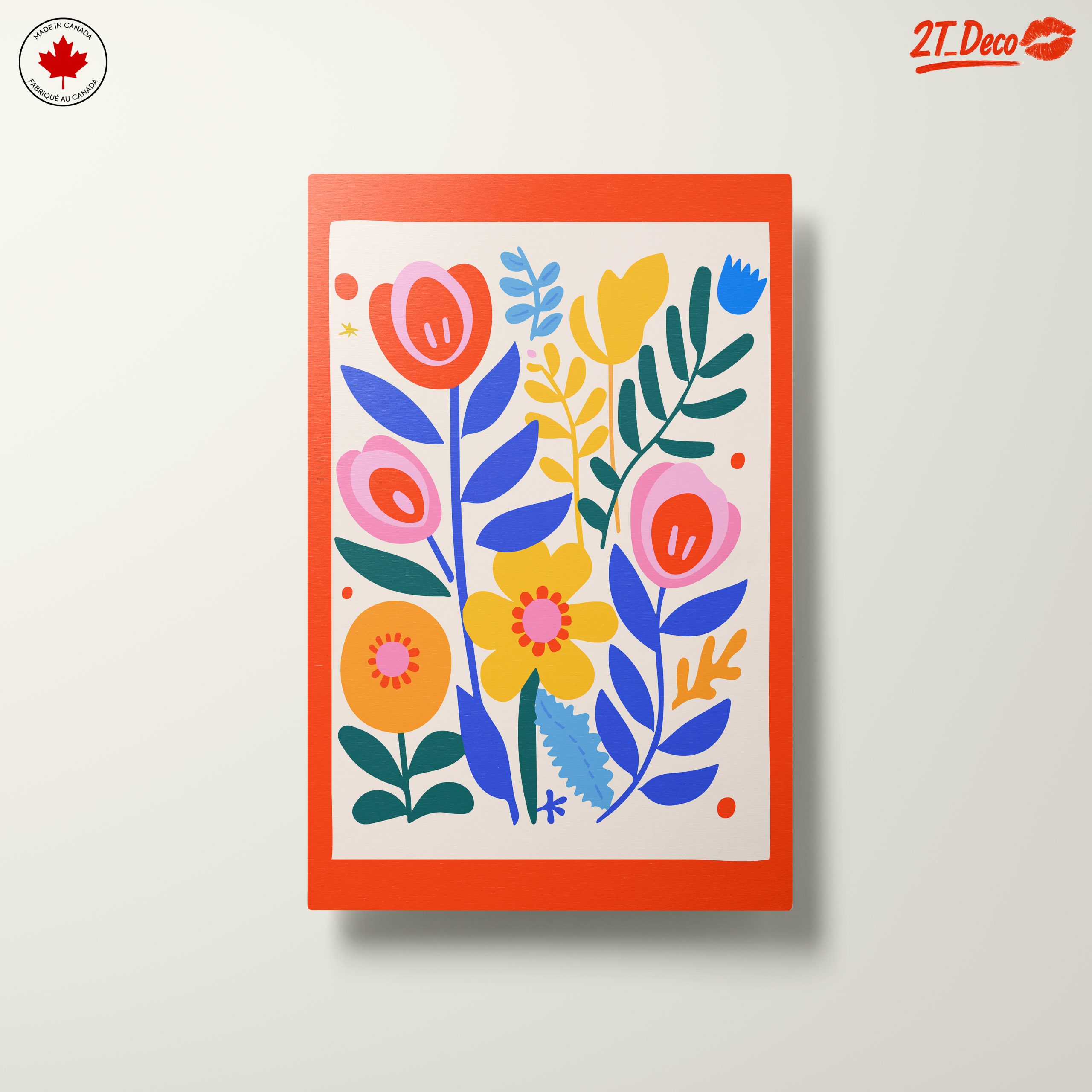 Colorful Botanical Flower Art - Image 10