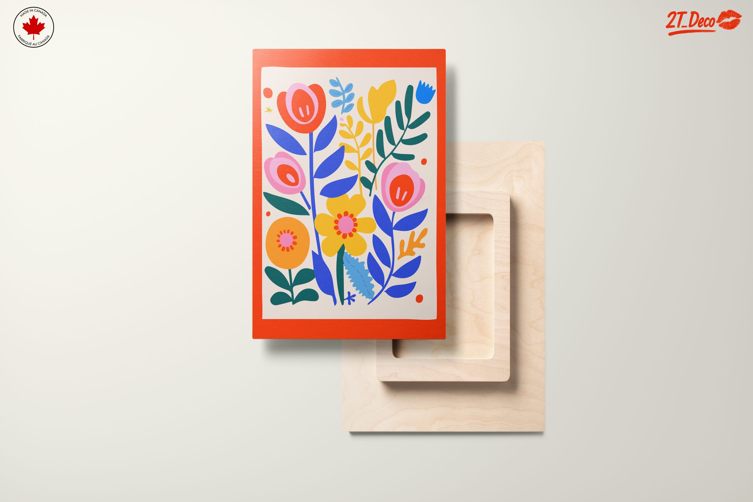 Colorful Botanical Flower Art - Image 11