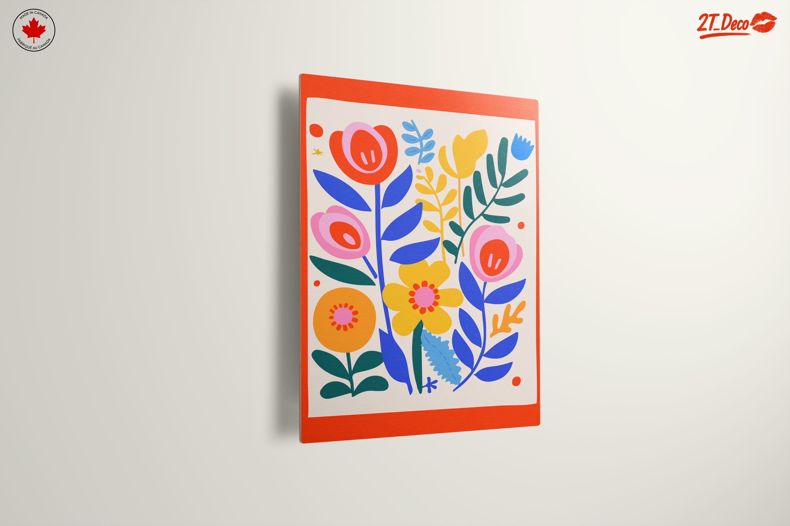 Colorful Botanical Flower Art - Image 13