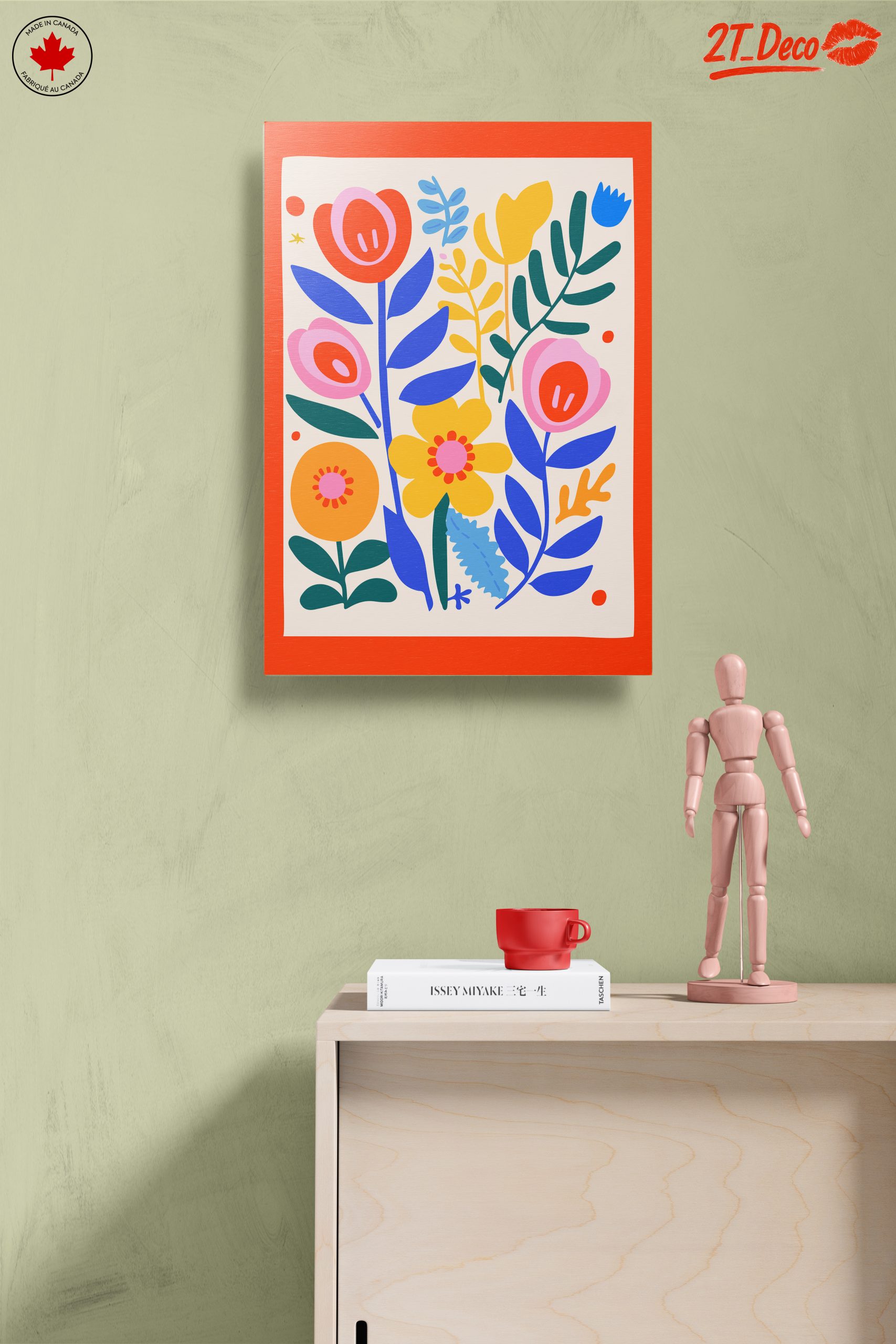 Colorful Botanical Flower Art - Image 14