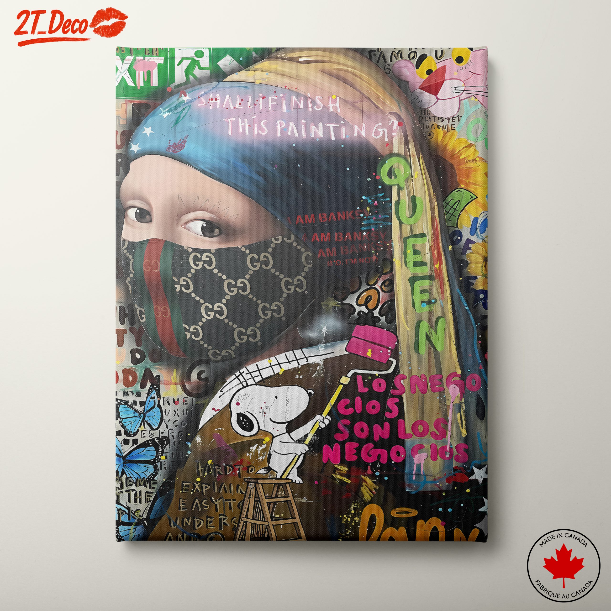 Contemporary Stylized Character Artwork
