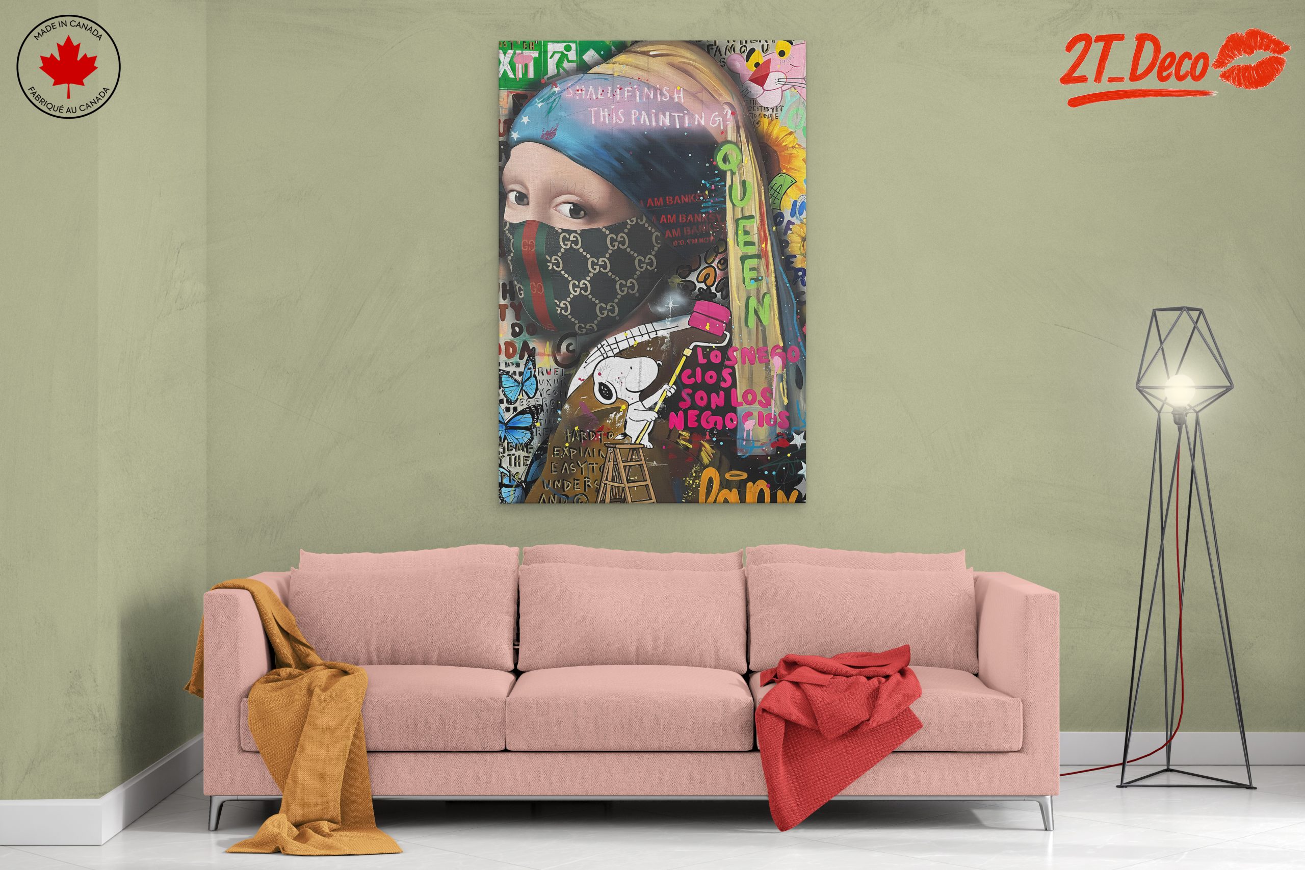 Contemporary Stylized Character Artwork - Image 2