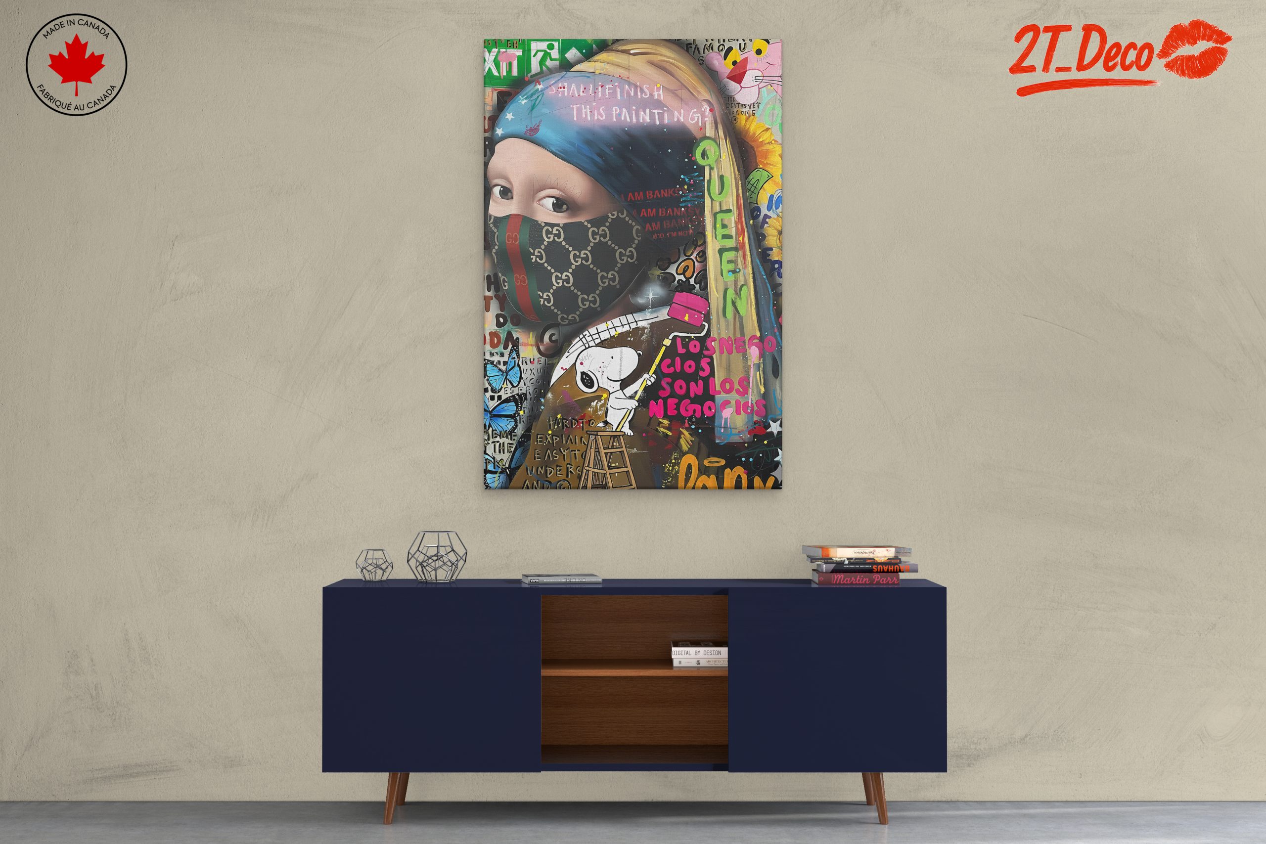Contemporary Stylized Character Artwork - Image 3