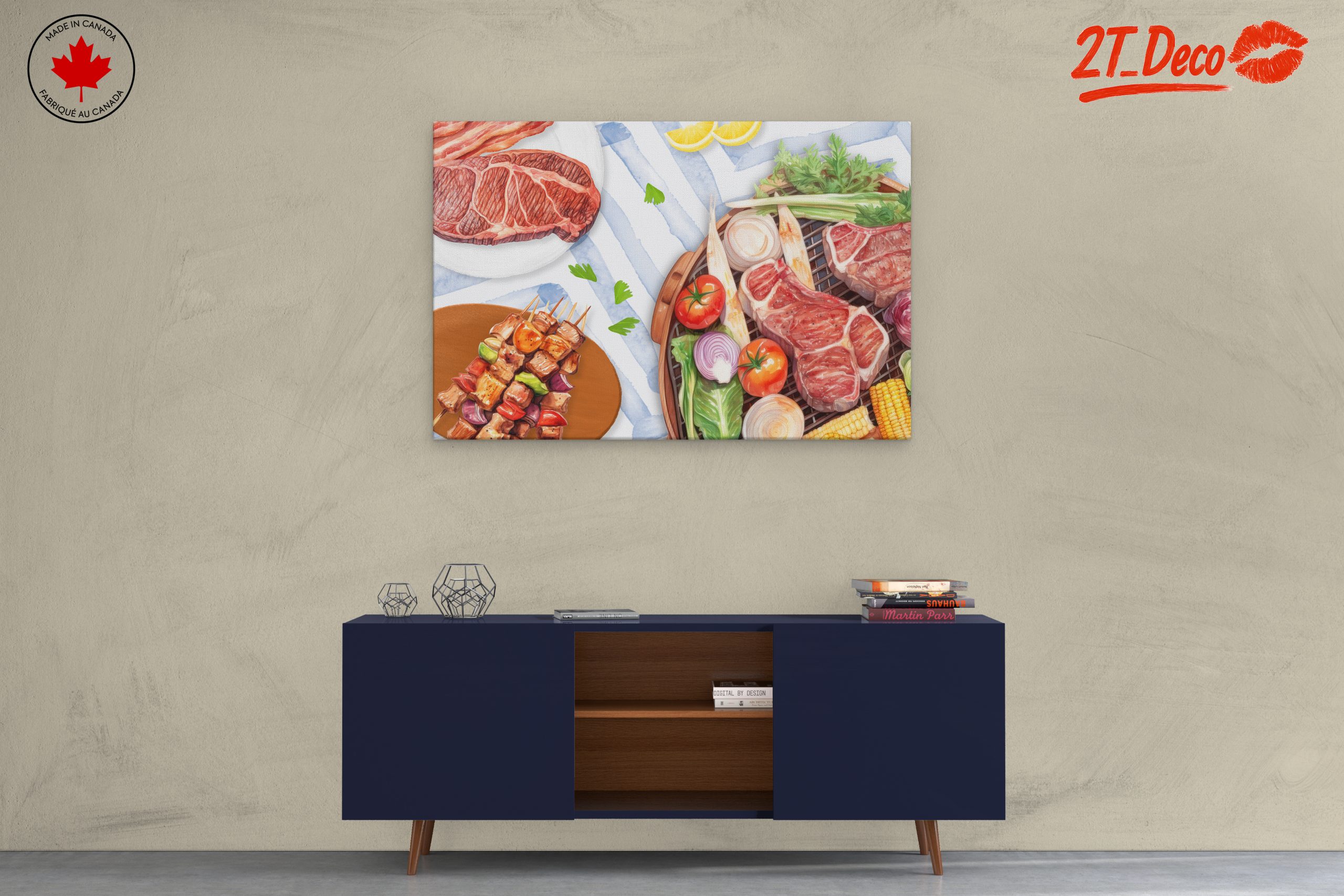 Vibrant Abstract Food Composition - Image 3