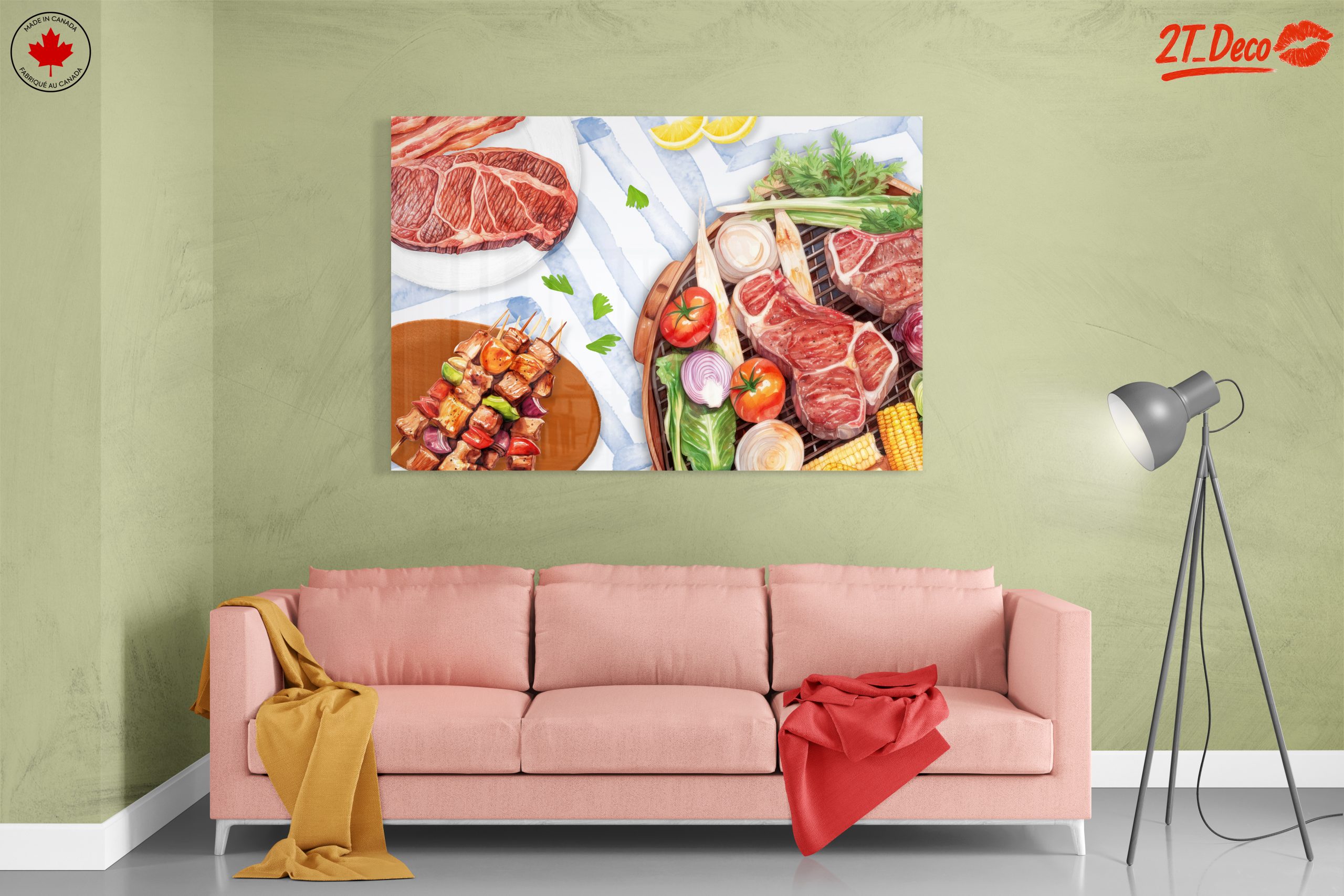 Vibrant Abstract Food Composition - Image 7