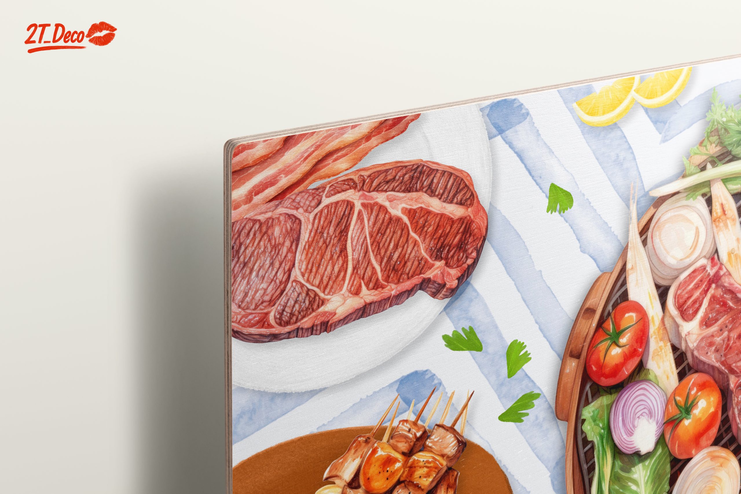 Vibrant Abstract Food Composition - Image 15
