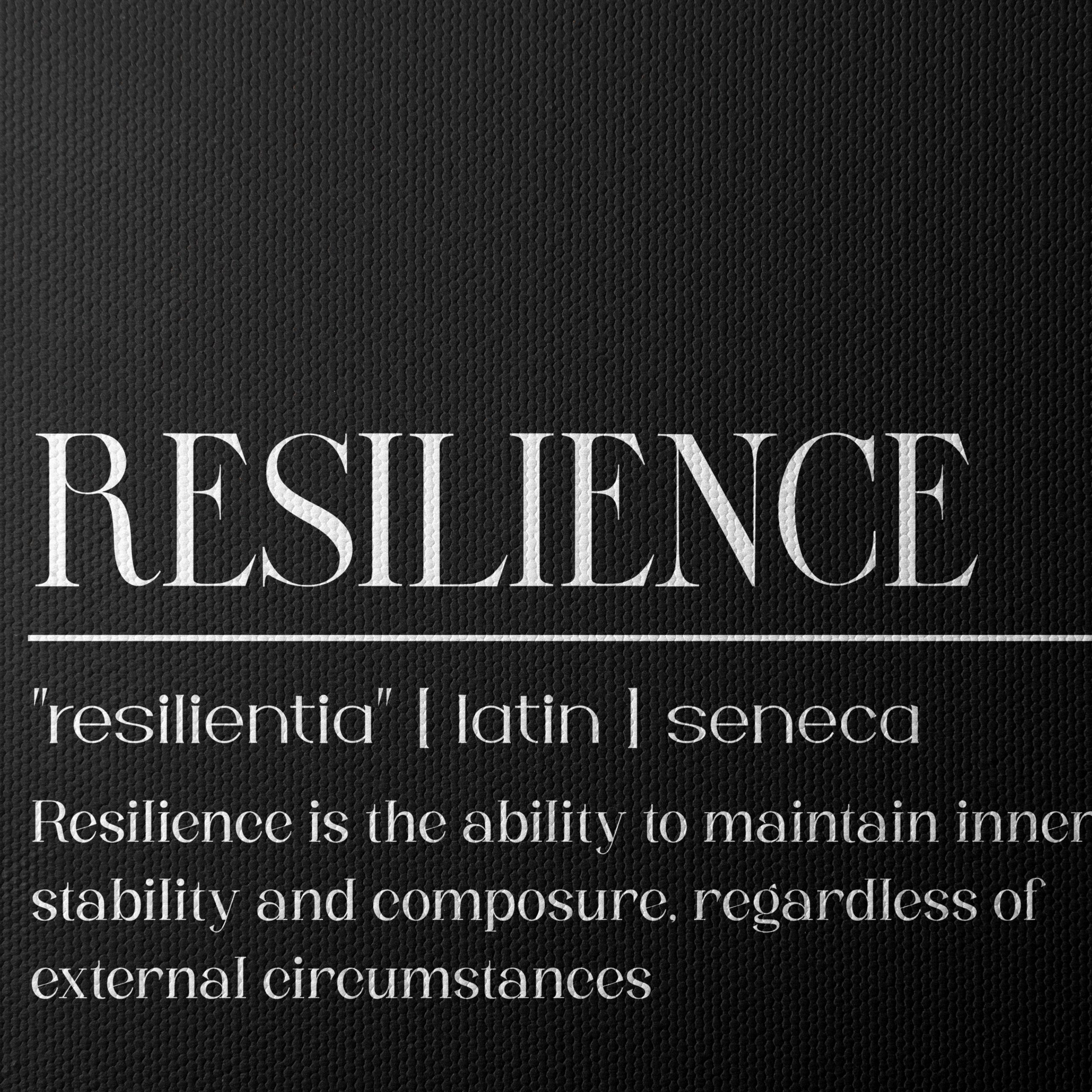 Resilience Inspirational Quote Poster - Image 4
