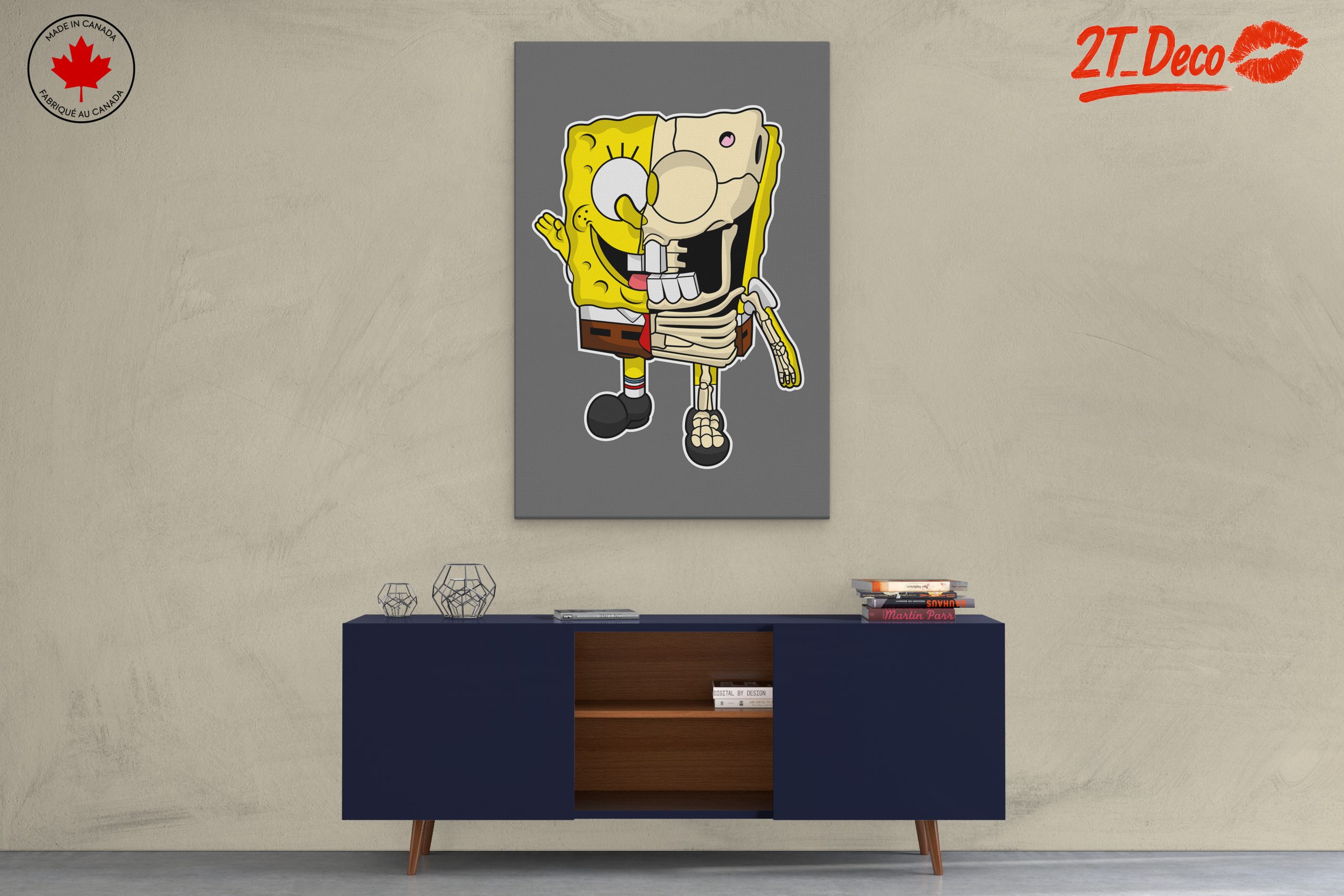 SpongeBob Zombie Character Illustration - Image 3