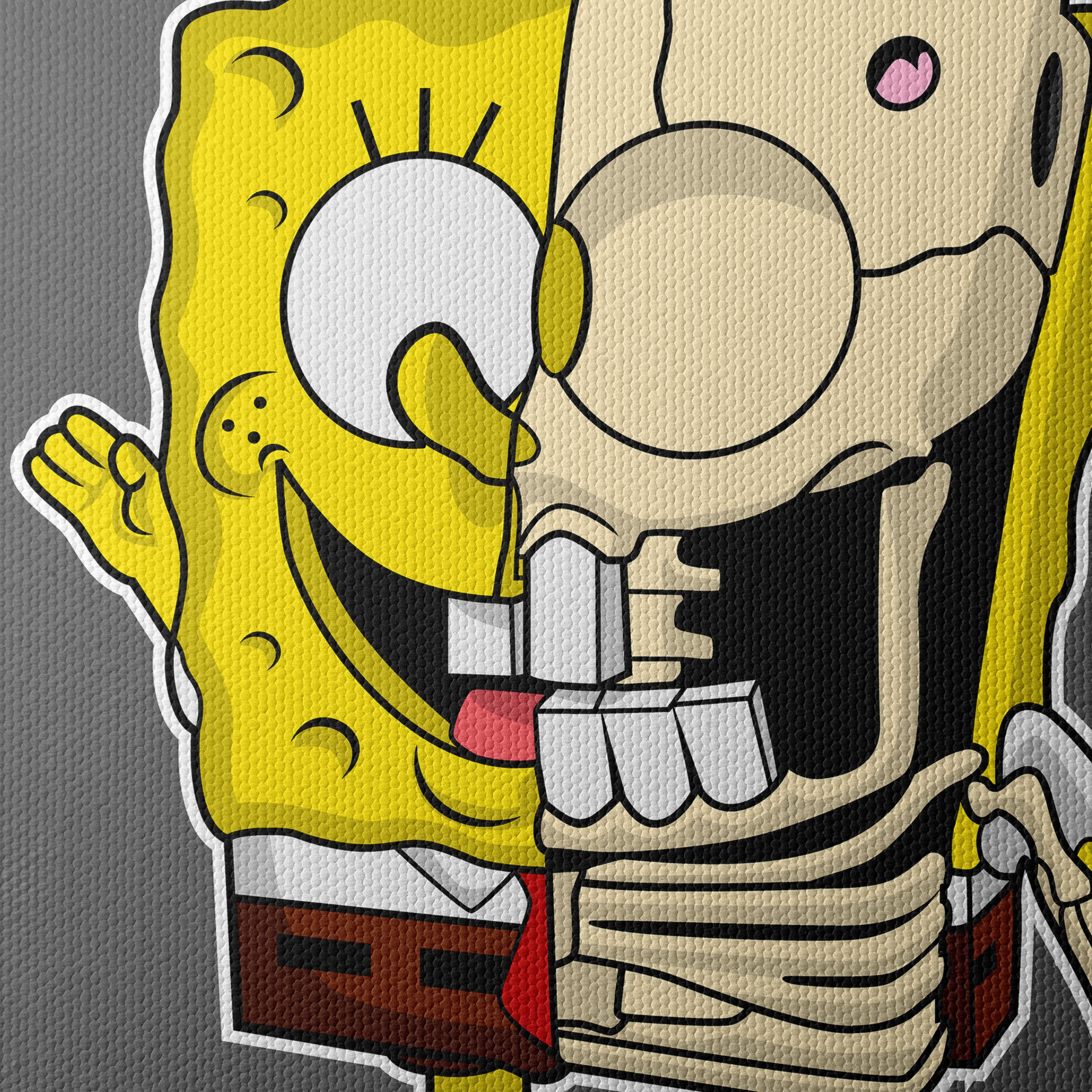 SpongeBob Zombie Character Illustration - Image 4