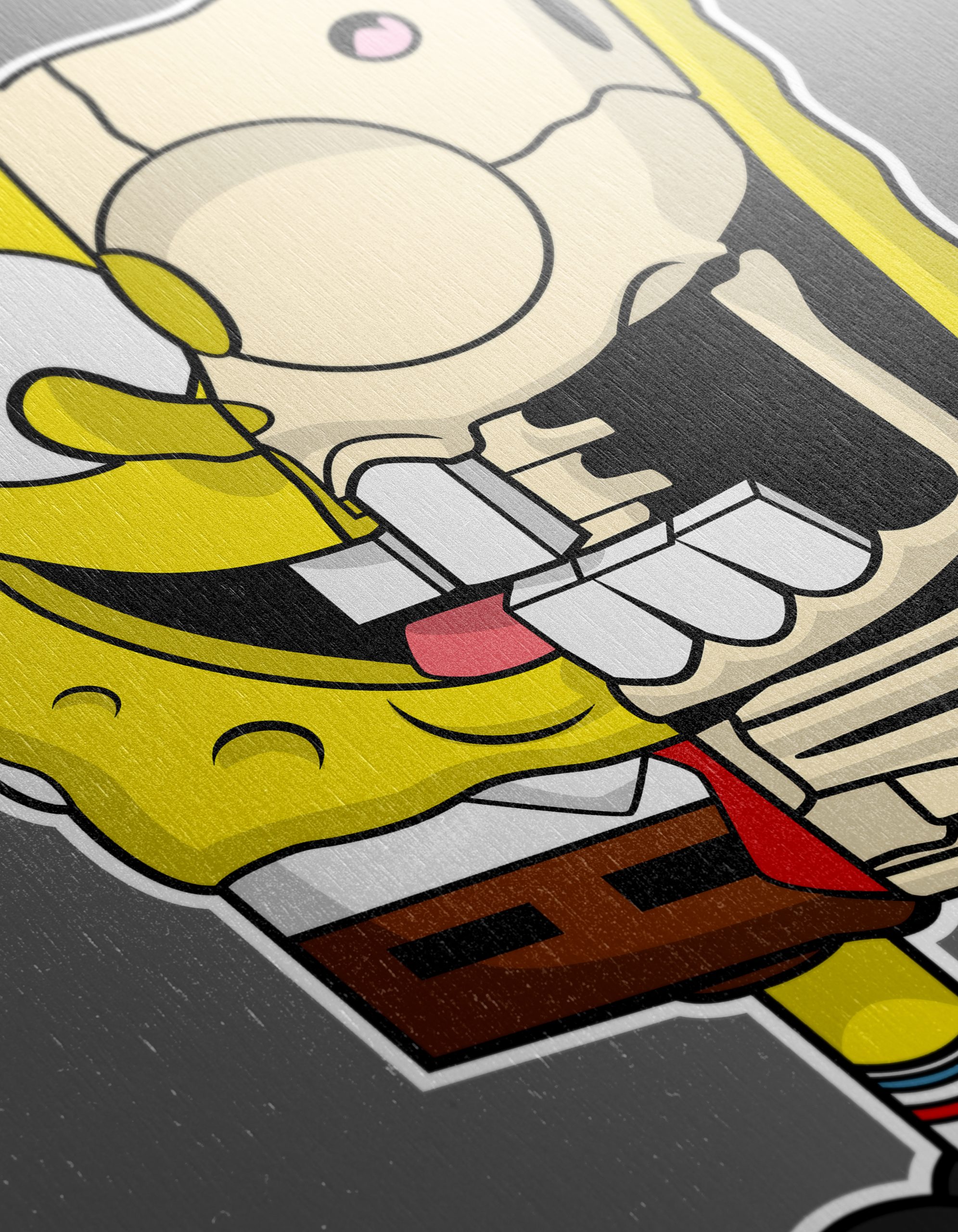 SpongeBob Zombie Character Illustration - Image 12