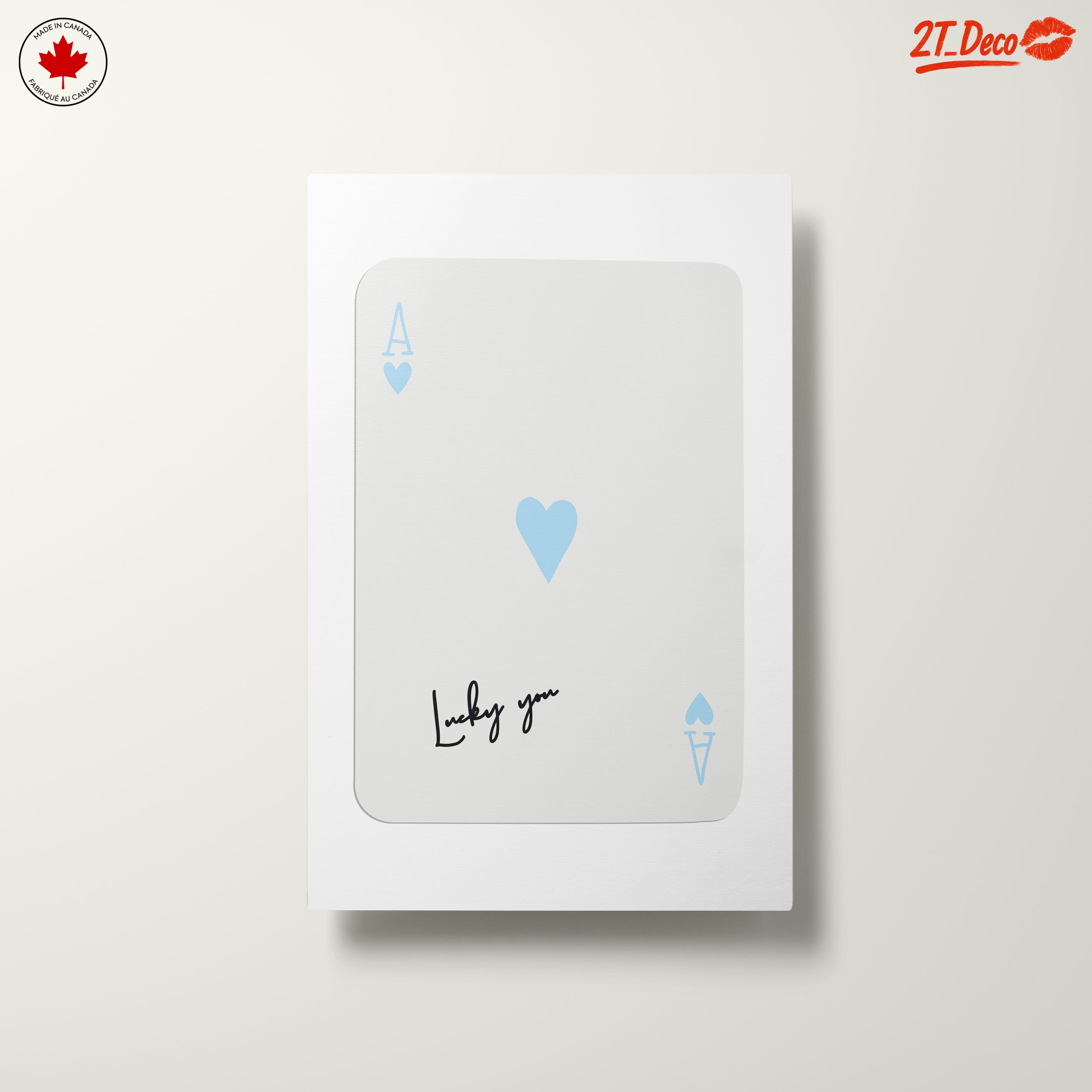 Ace of Hearts Lucky You Wall Art - Image 10