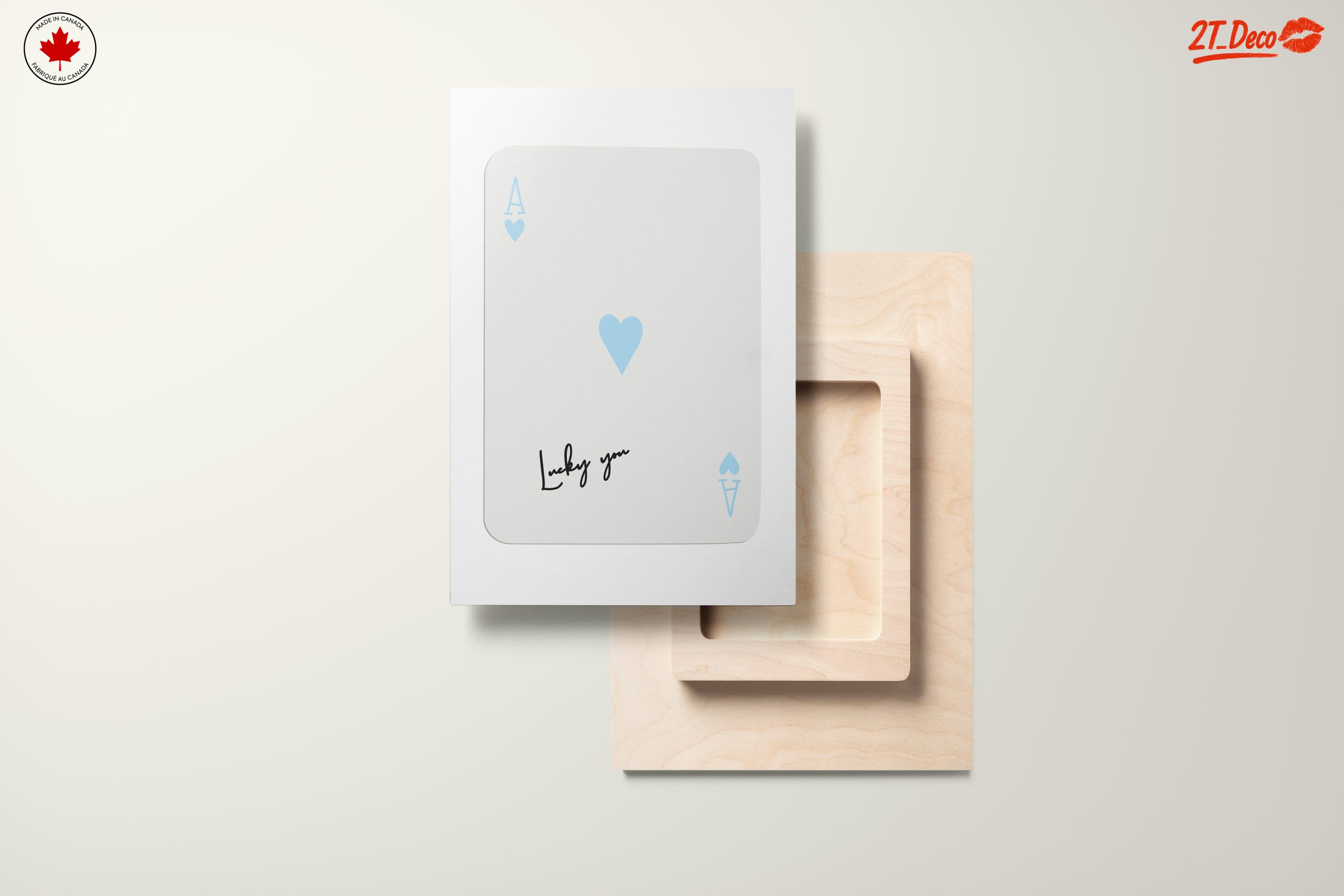 Ace of Hearts Lucky You Wall Art - Image 11