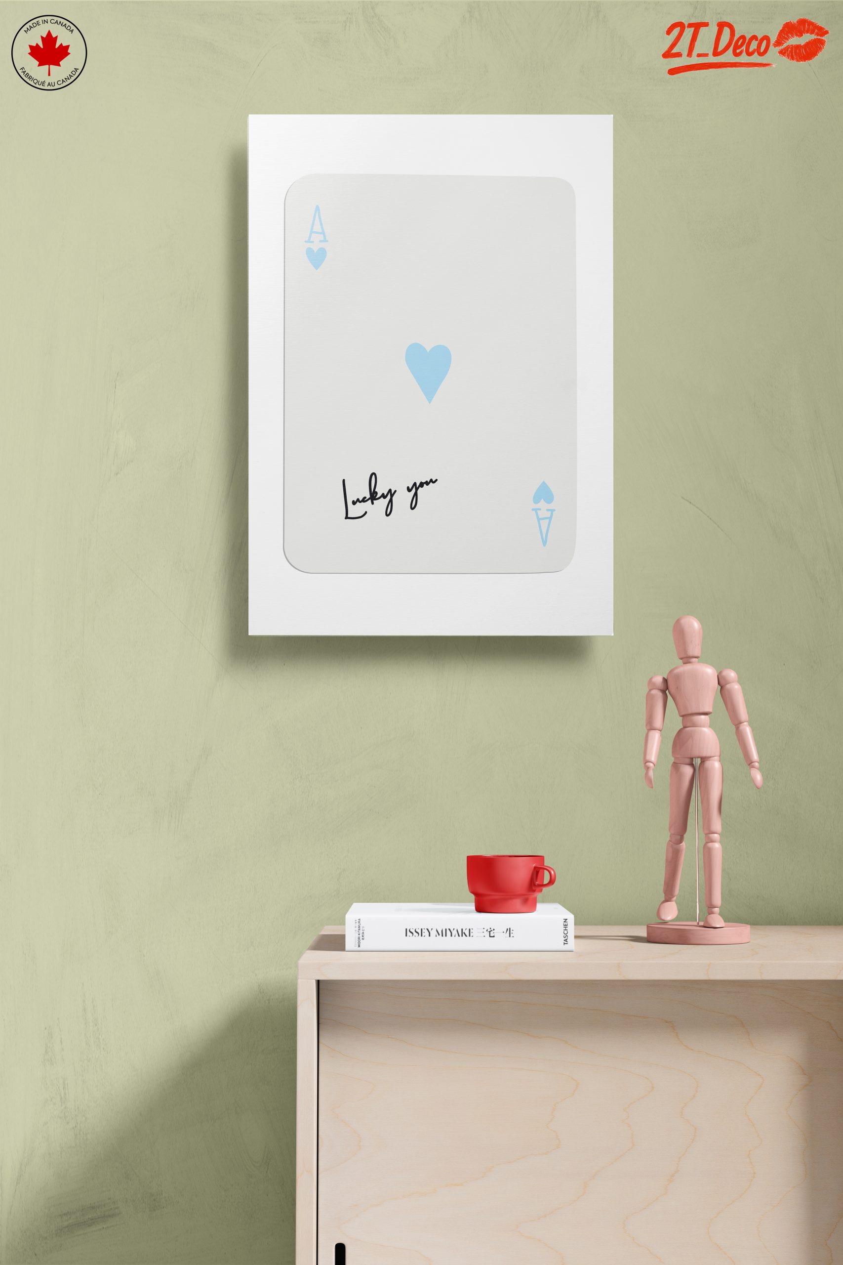 Ace of Hearts Lucky You Wall Art - Image 14