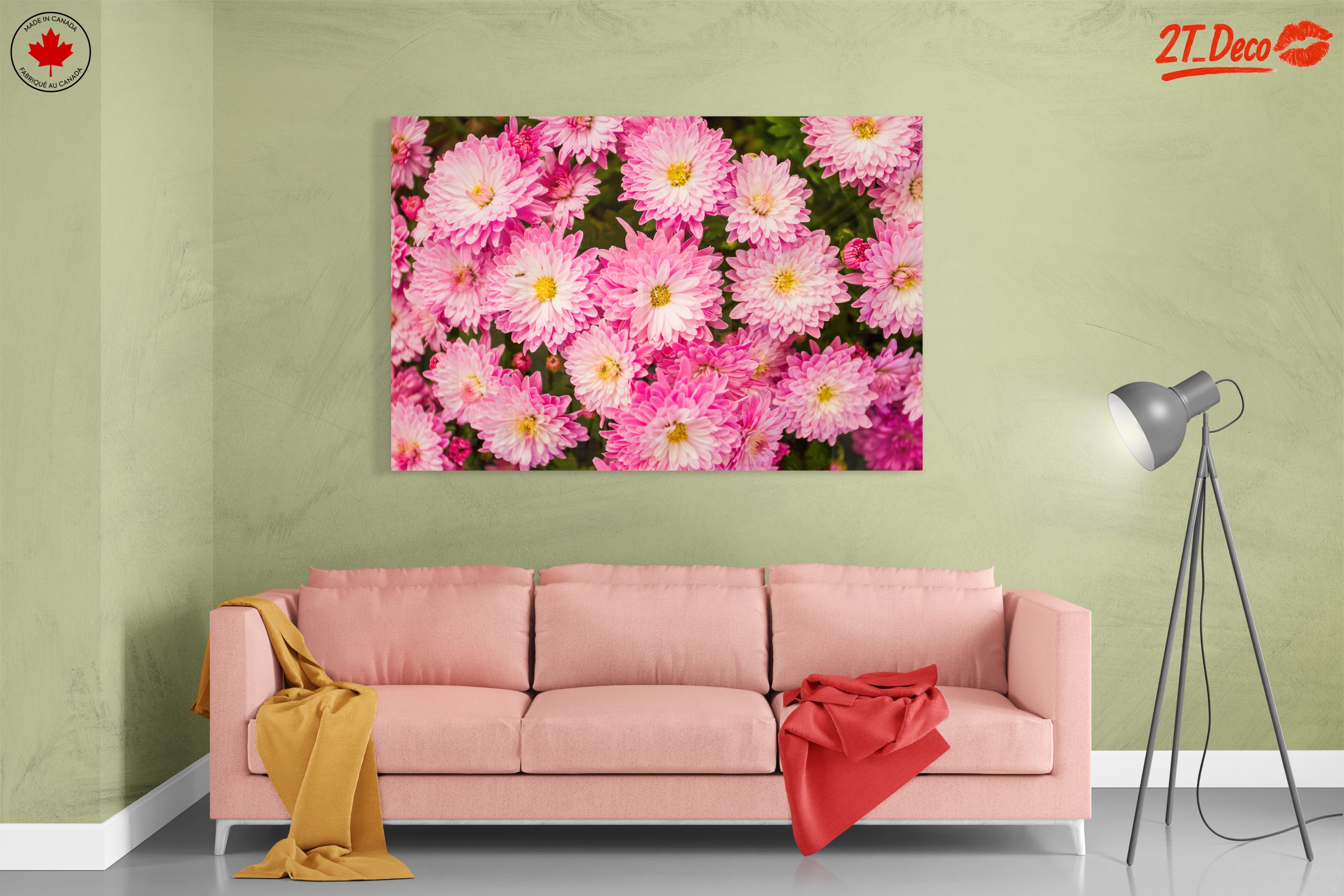 Vibrant Pink Flower Arrangement - Image 7