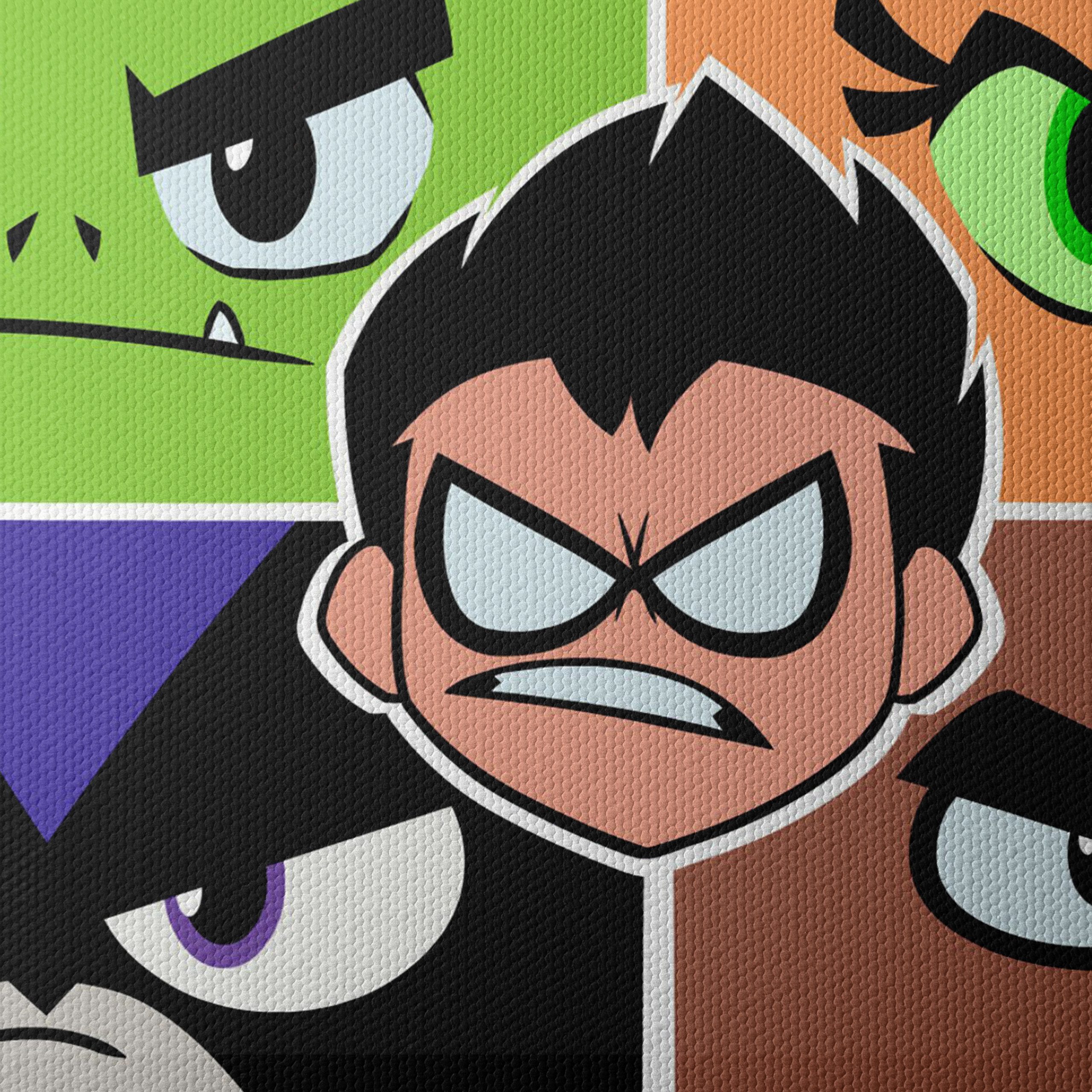 Teen Titans Character Art Featuring Iconic Heroes - Image 4