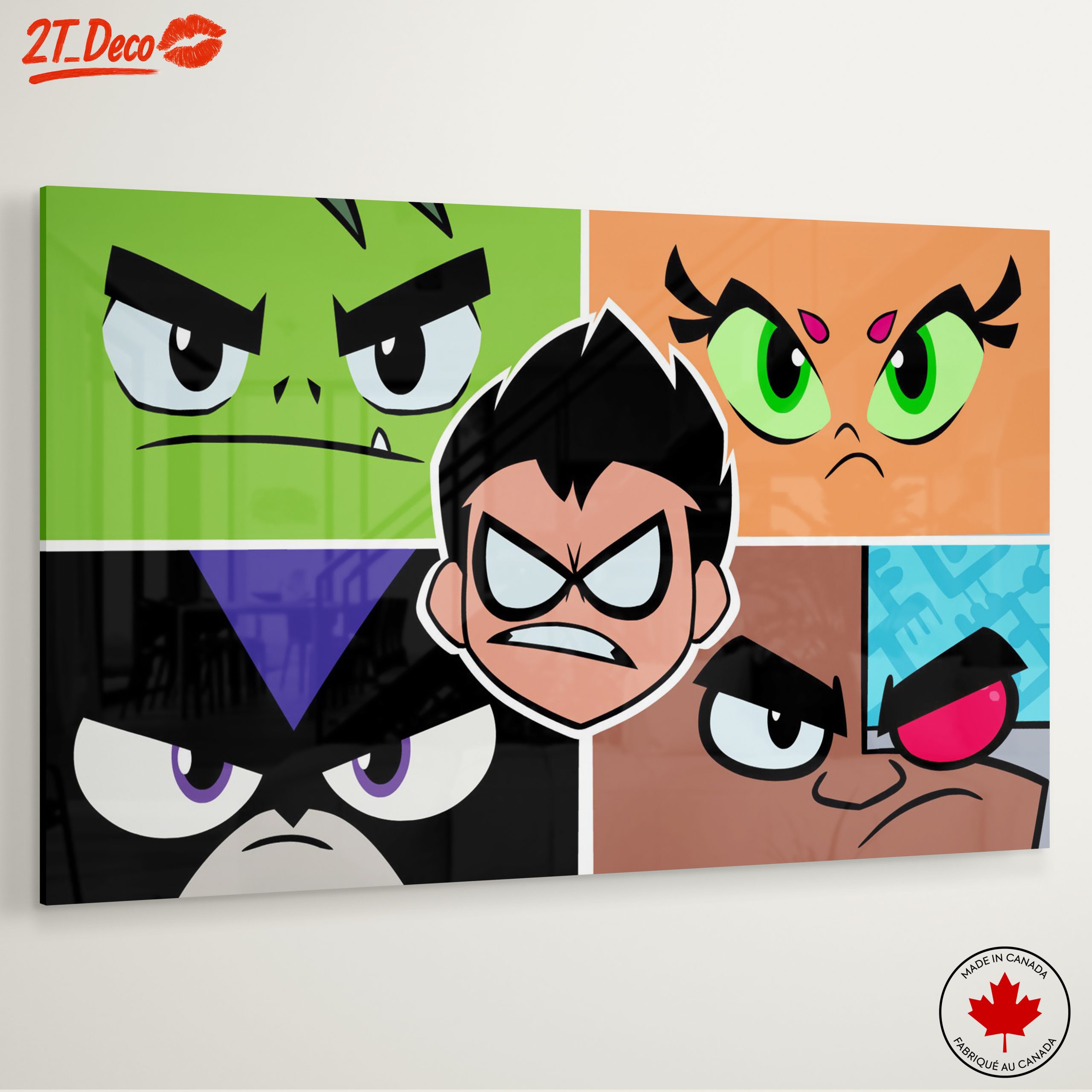 Teen Titans Character Art Featuring Iconic Heroes - Image 6