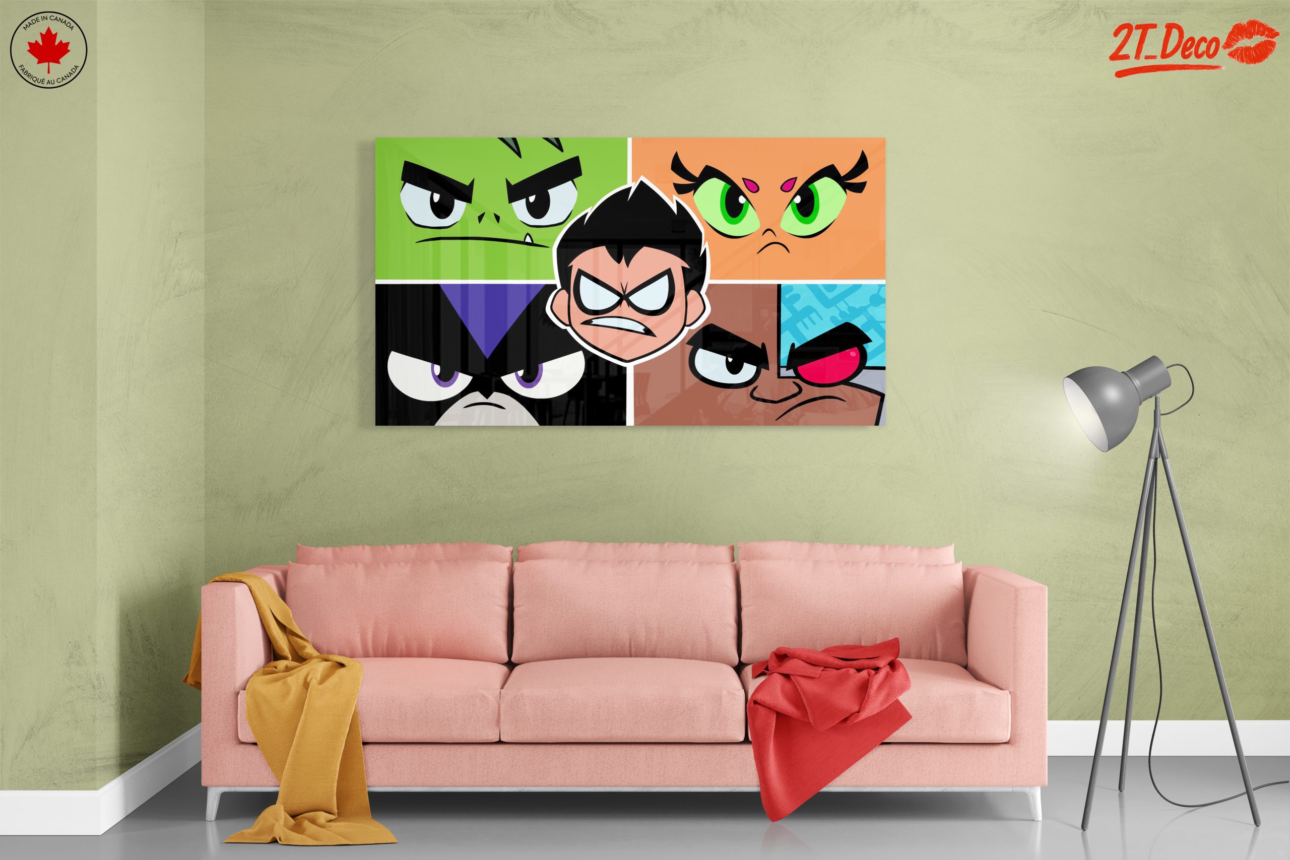 Teen Titans Character Art Featuring Iconic Heroes - Image 7
