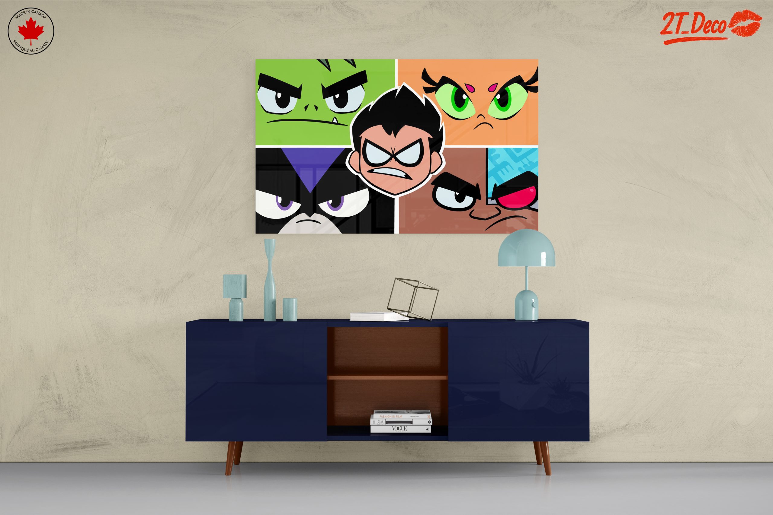 Teen Titans Character Art Featuring Iconic Heroes - Image 8