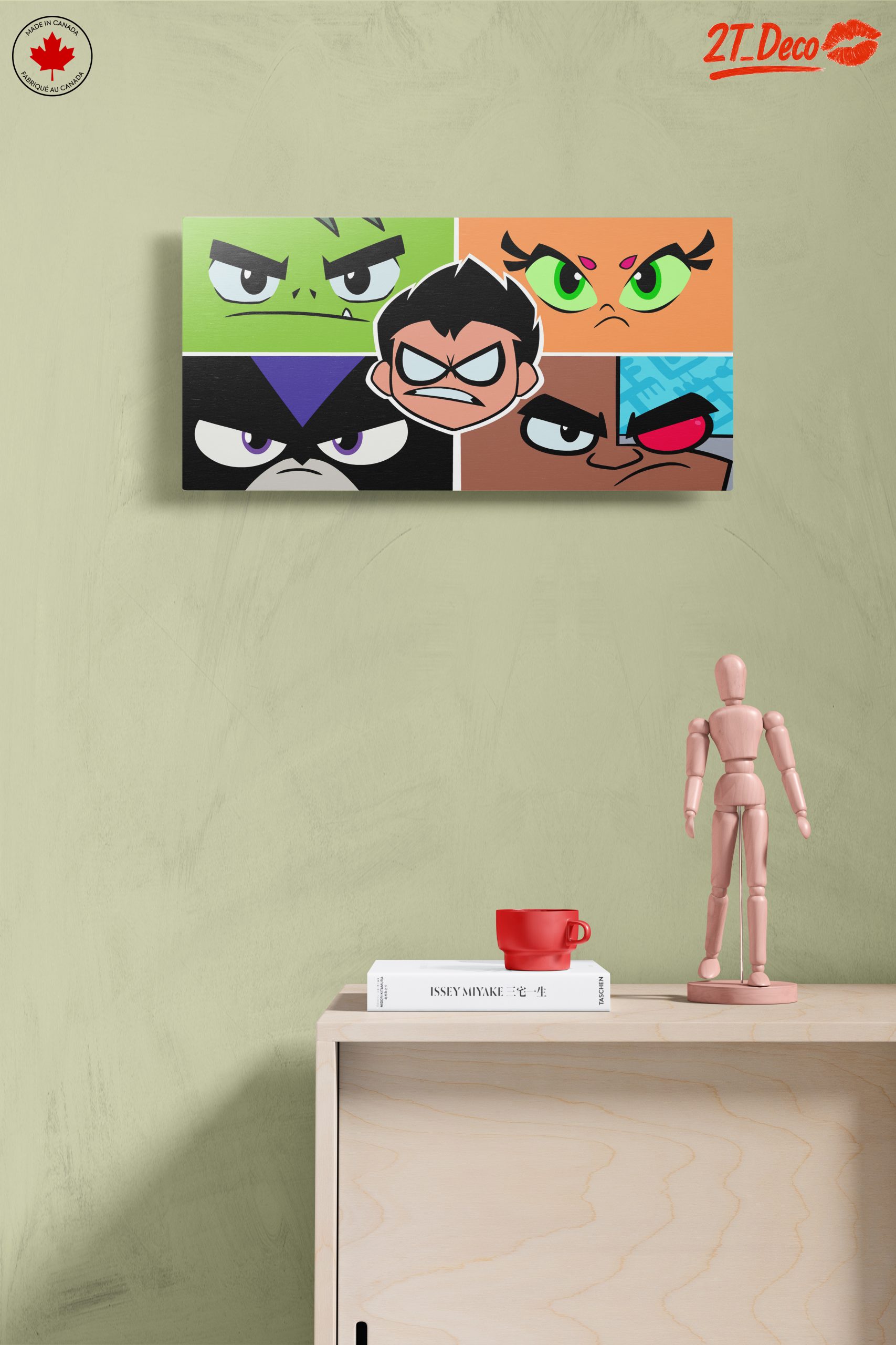 Teen Titans Character Art Featuring Iconic Heroes - Image 14