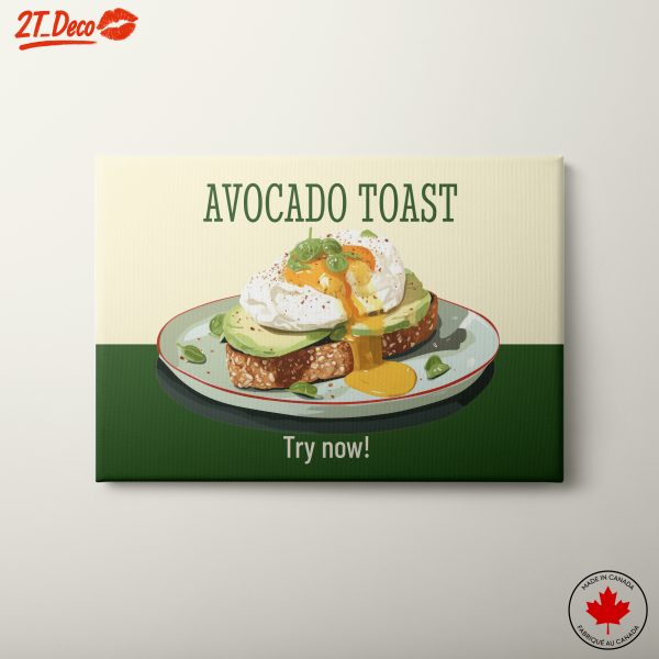 Delicious Avocado Toast Art