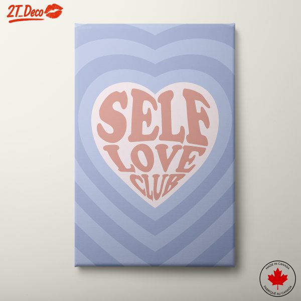Self Love Club Motivational Artwork