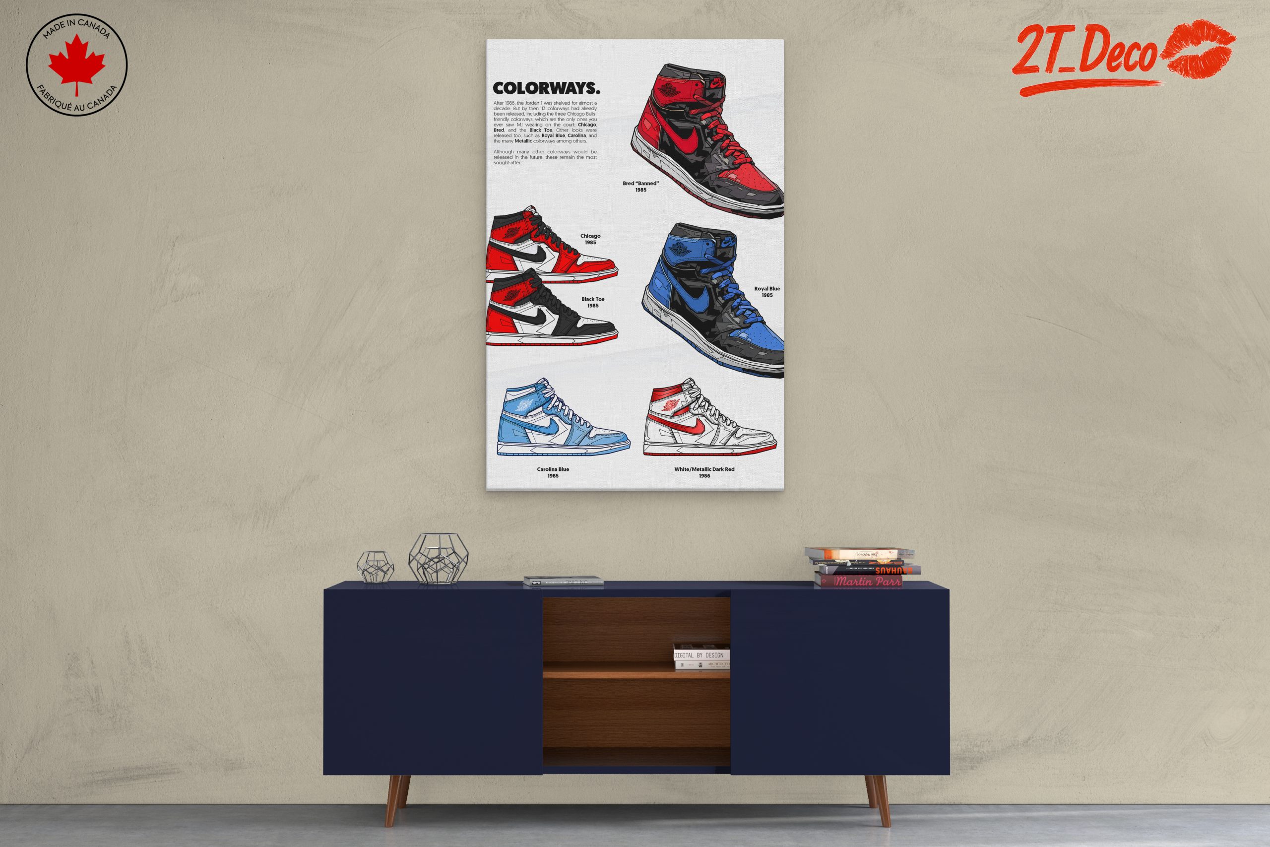 Iconic Sneaker Designs in Sports Silhouette - Image 3