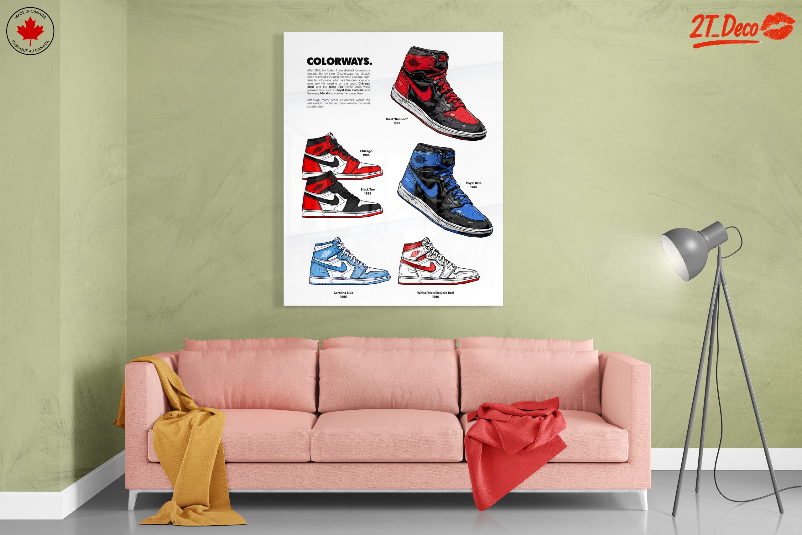 Iconic Sneaker Designs in Sports Silhouette - Image 7