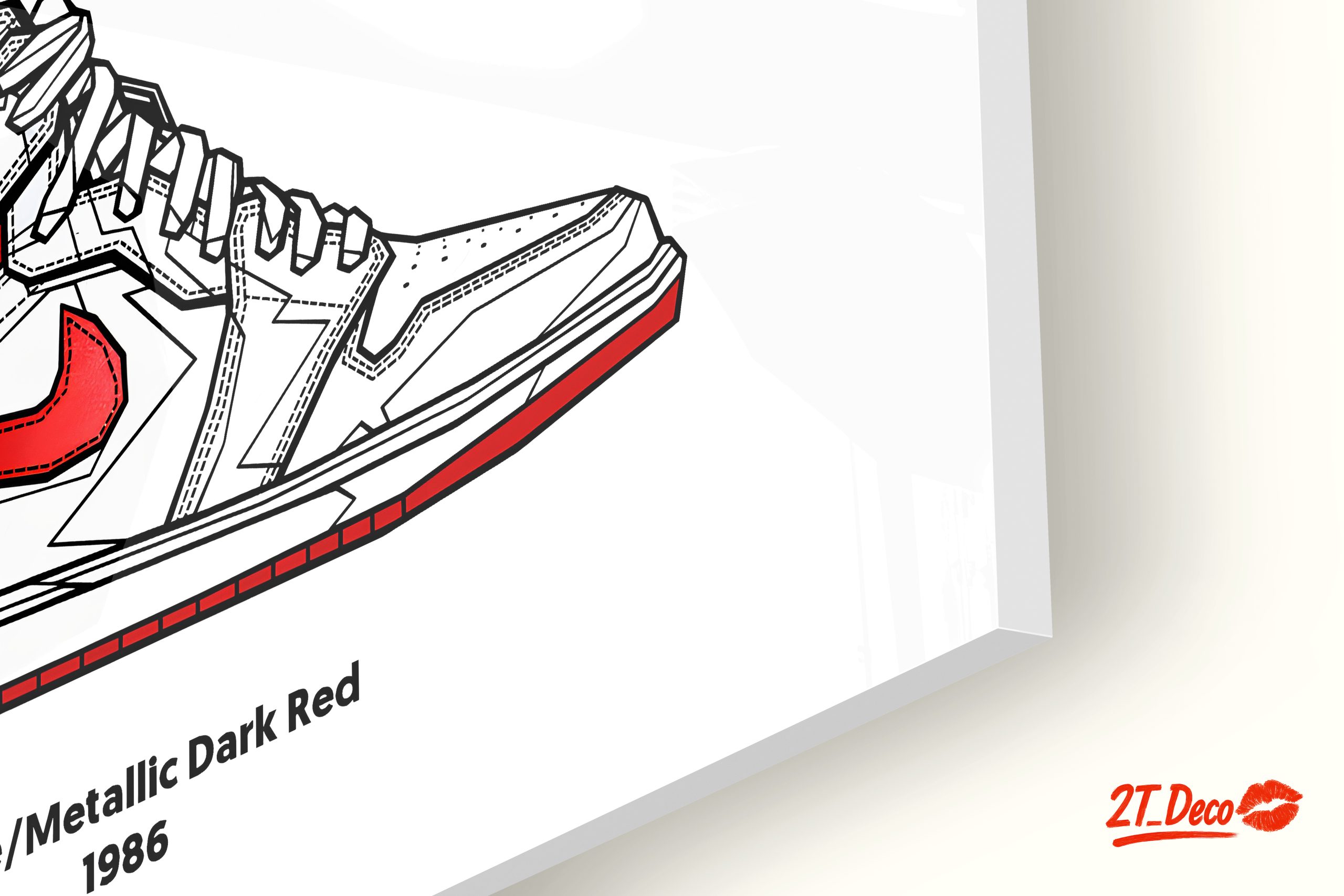 Iconic Sneaker Designs in Sports Silhouette - Image 9
