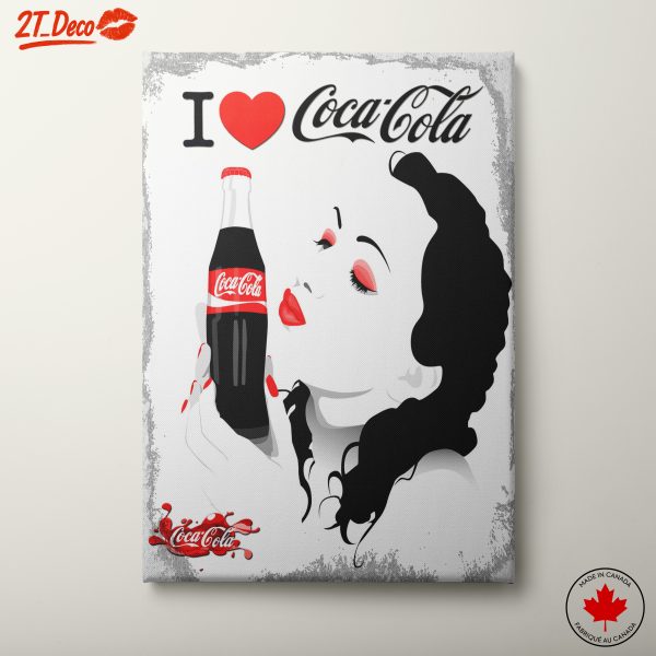 Iconic Coca-Cola Pop Art Style