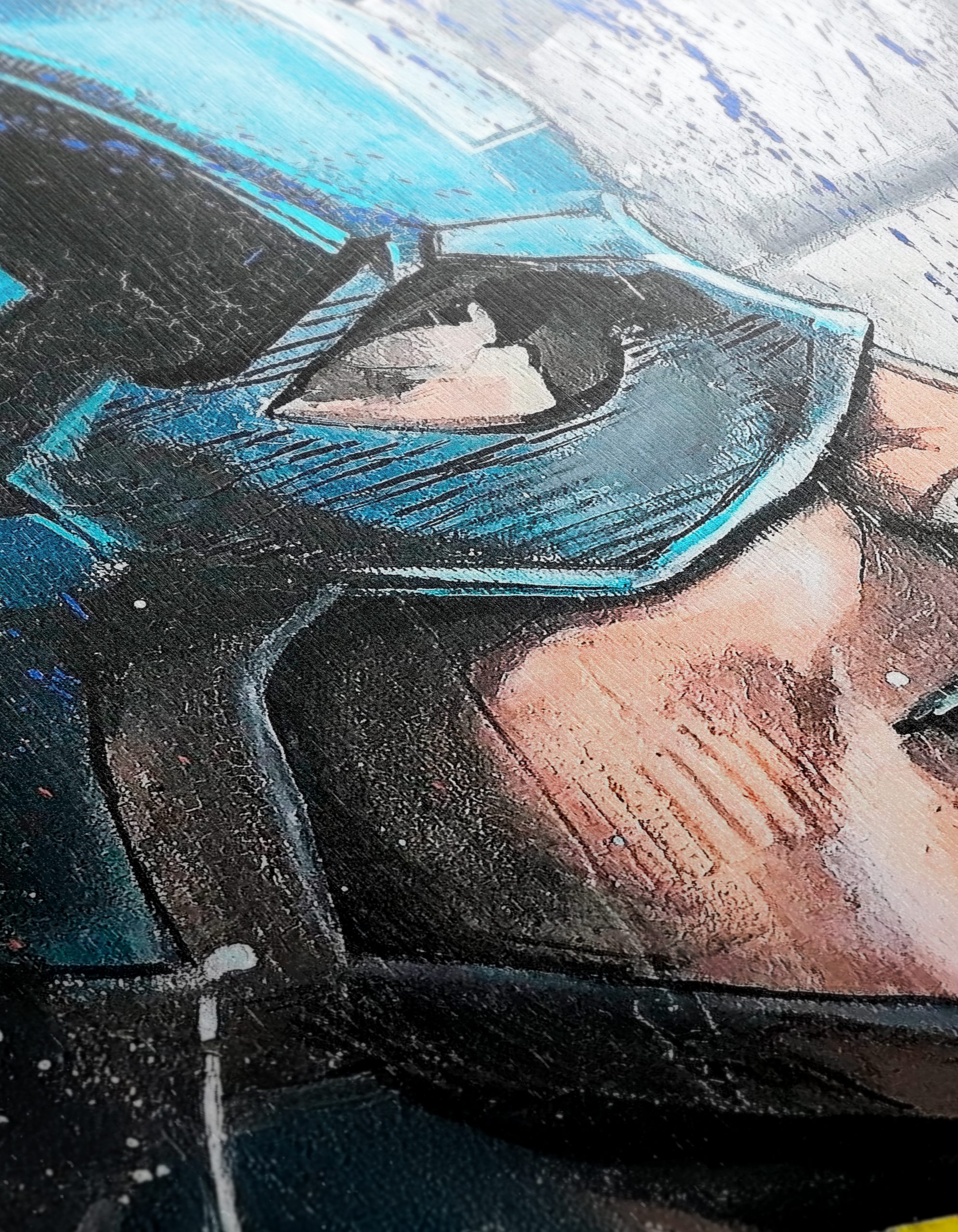 Dynamic Captain America Artwork in Bold Colors - Image 12