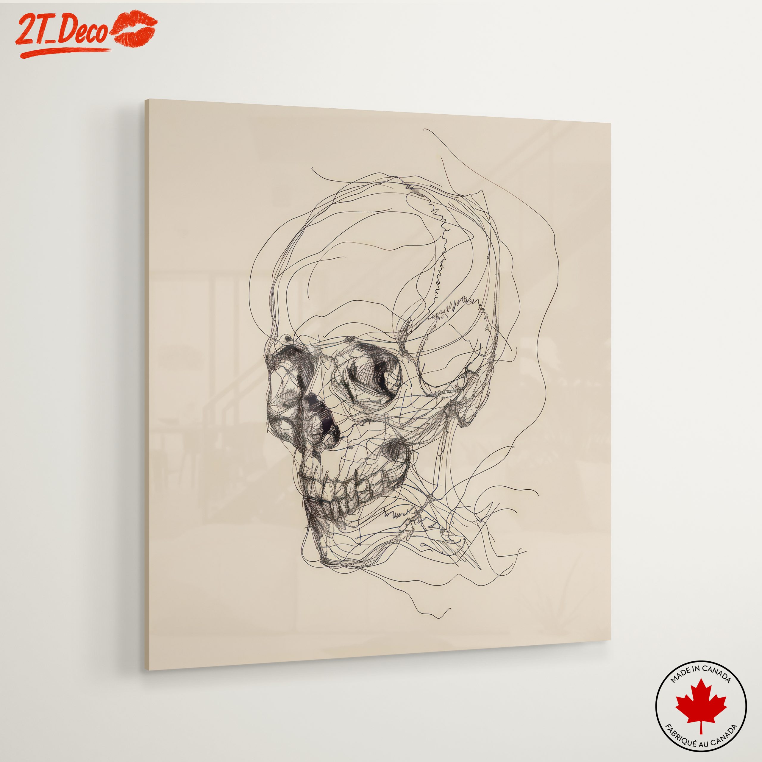 Stylized Skull Portrait Art - Image 6